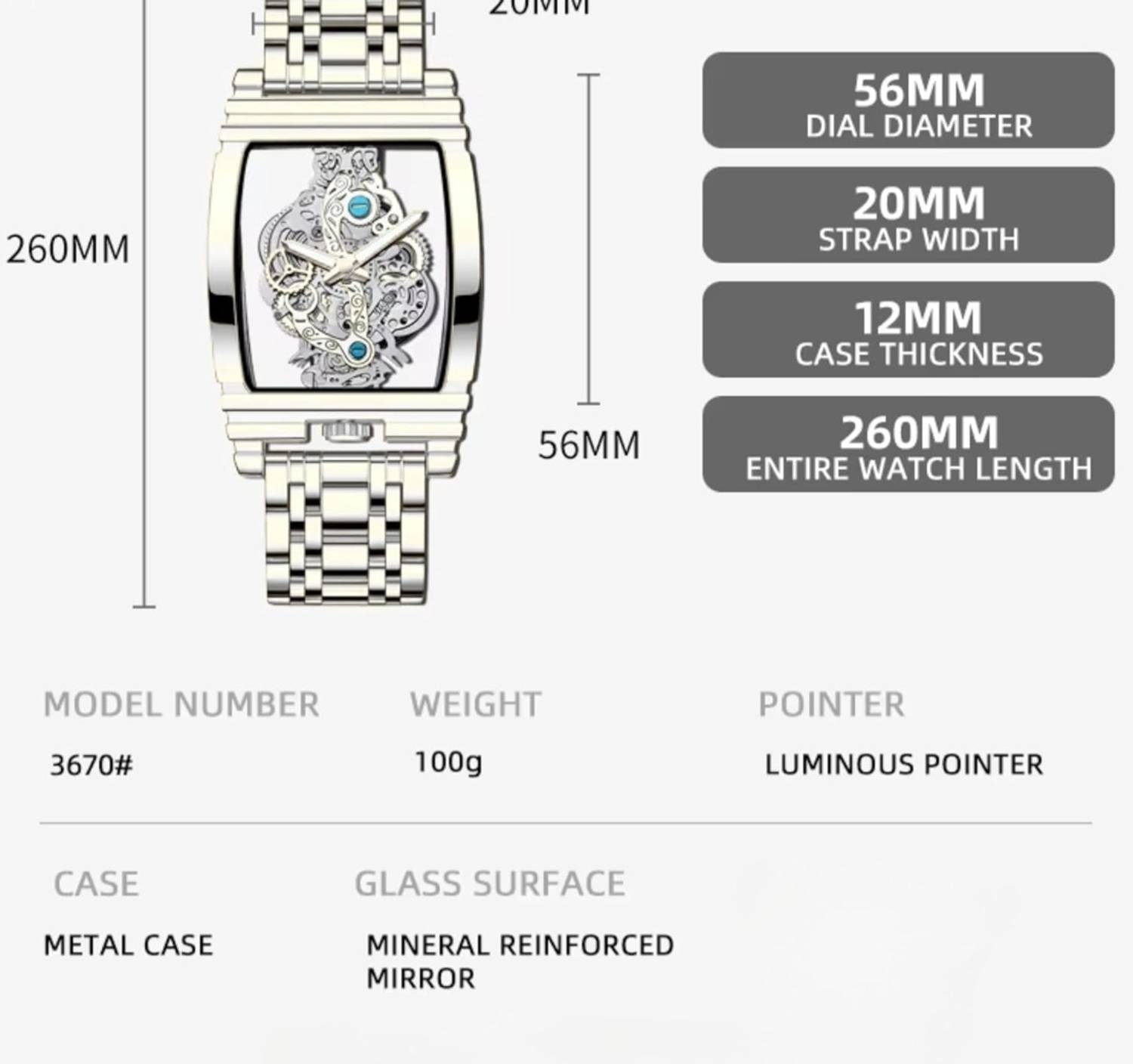 SHRIJI EWR58 WERT42 Men's Analog Watch - Image 2