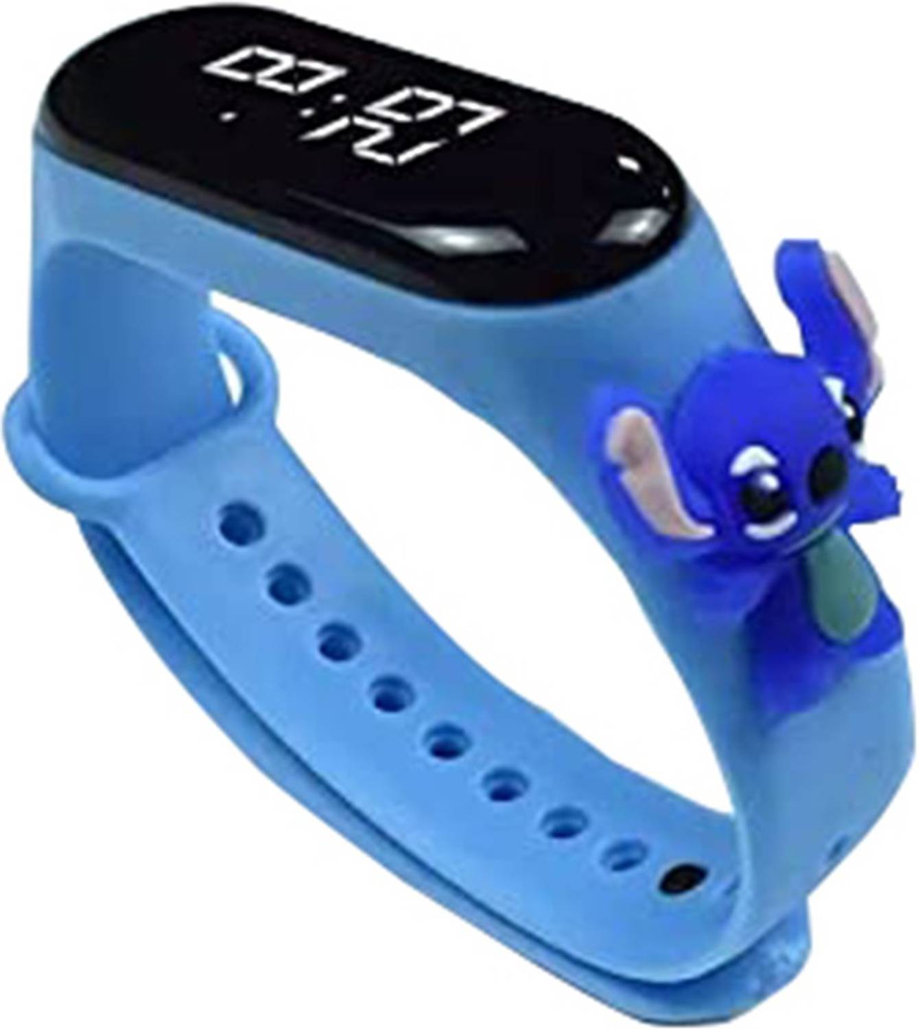 ADAMO 907BBR01 Digital LED Dial Stylish Wrist band for Kids, Cartoon Character Waterproof Watch Digital Watch  - For Boys & Girls