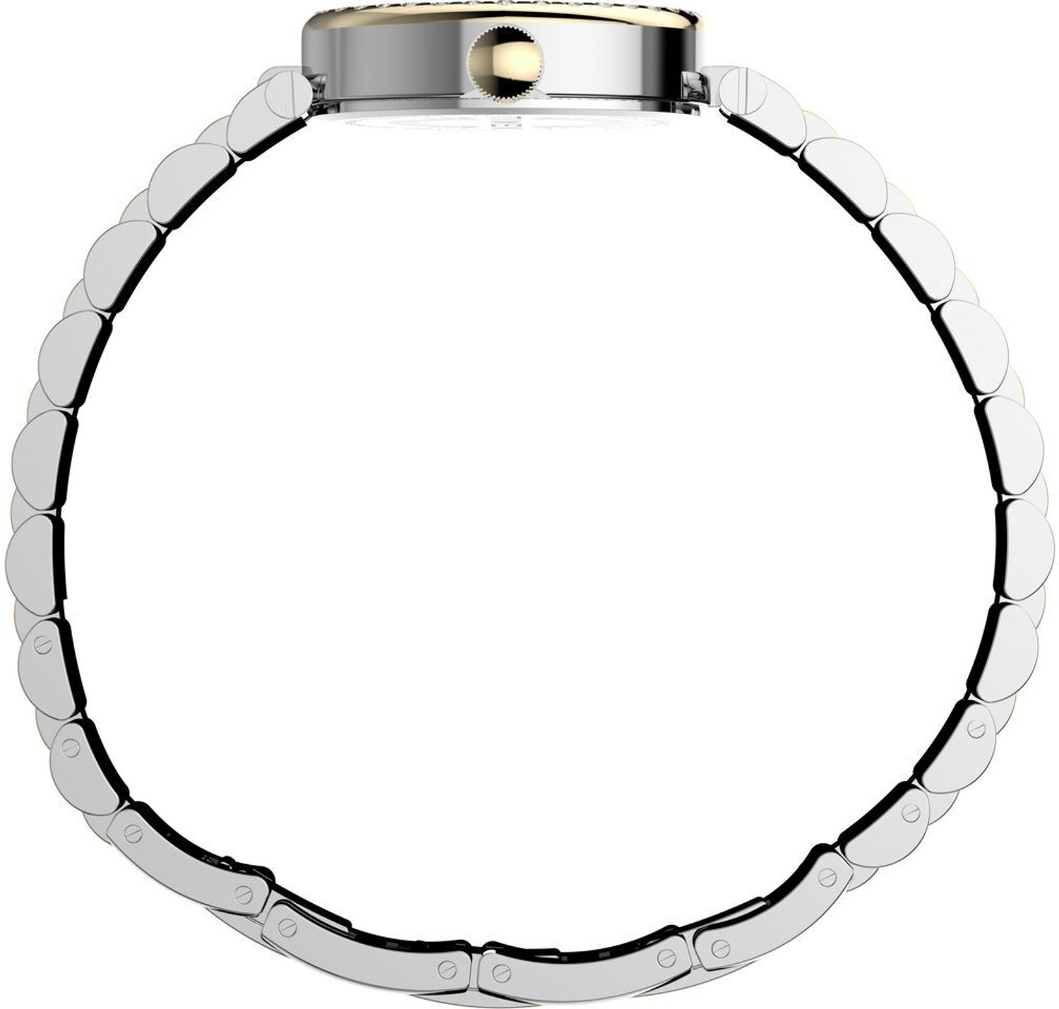 Image of TIMEX Silver Oval Dial Analog Watch - For Women TW2Y90200UJ