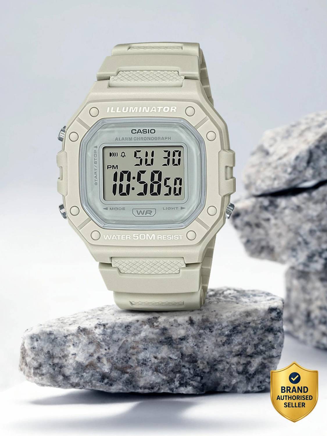 CASIO W-218HC-8AVDF Youth Digital Watch