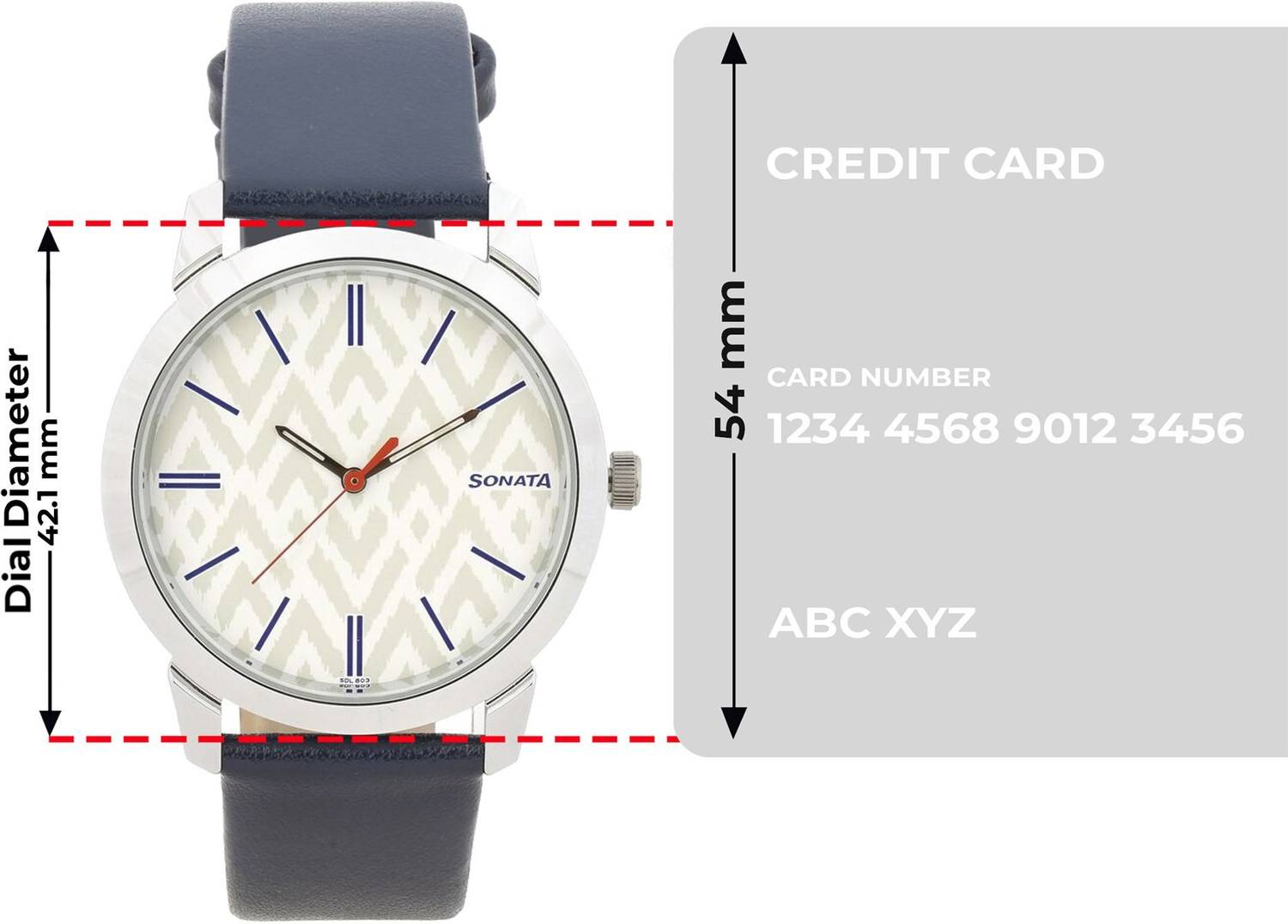 SONATA 77107SL02 SDL803 SO KNOT Analog Watch - Men - Image 4