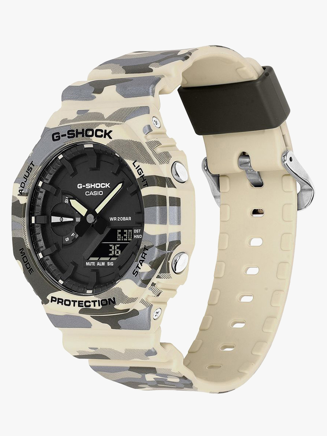 Image of CASIO GA-2100CM-5ADR G-SHOCK Analog-Digital Watch - For Men