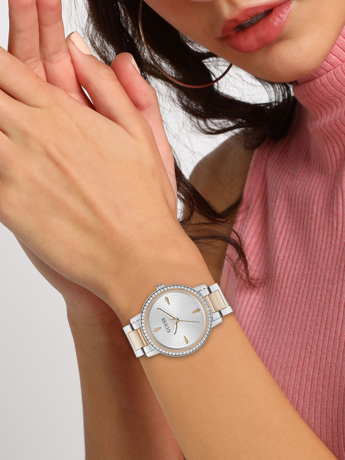 Image of GUESS U1405L3M Analog Watch - For Women