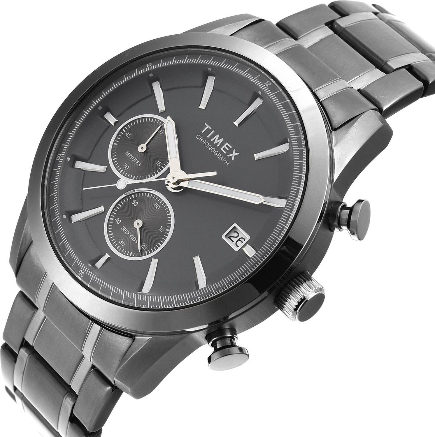 TIMEX Chronograph Grey Dial Analog Watch - Men - Image 3