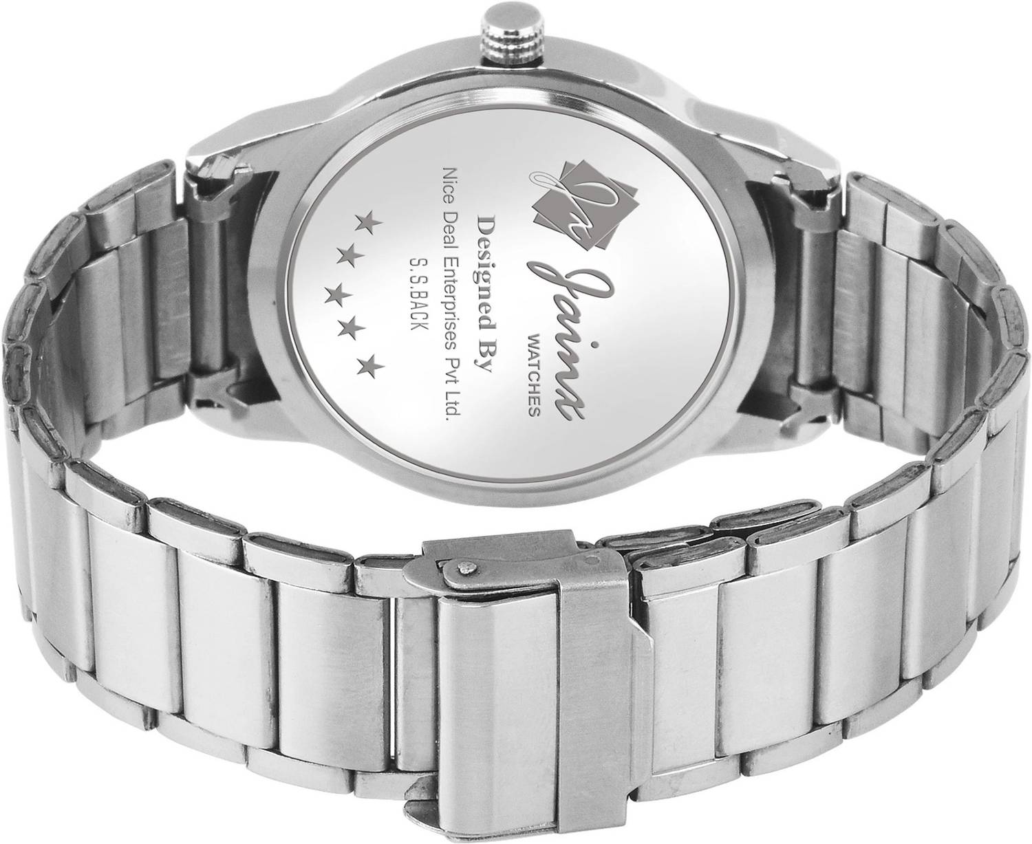 JAINX JM7136 Blue Dial Stainless Steel Watch - Image 3
