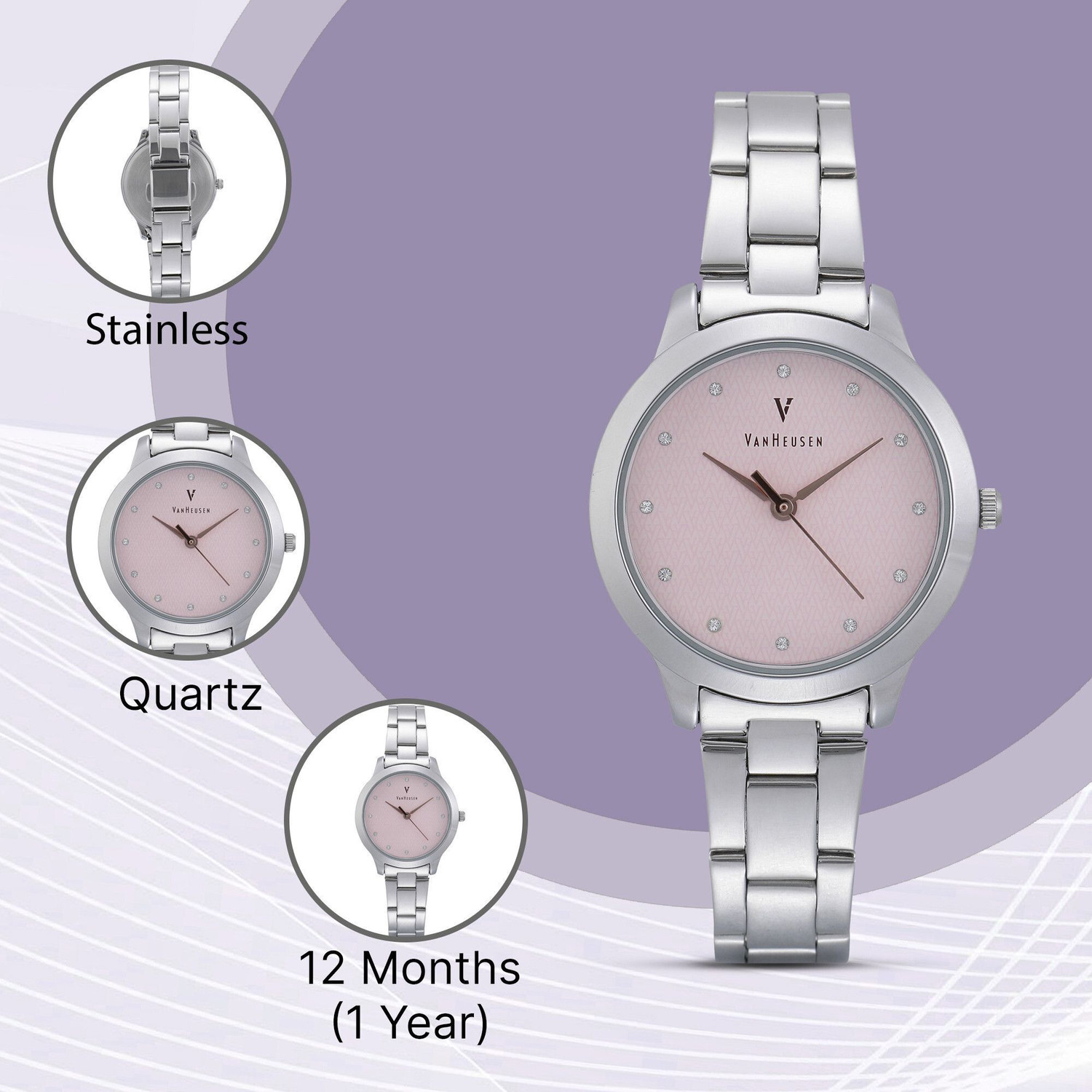 Image of VAN HEUSEN VH000001D Analog Watch - For Women