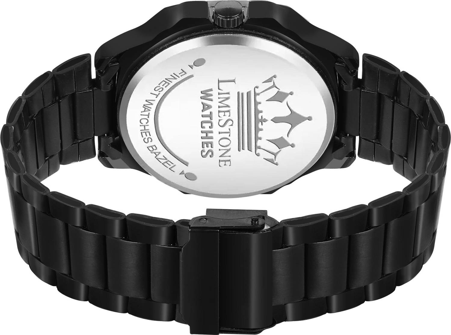 LIMESTONE OTUS Black Analog Watch - Men - Image 4