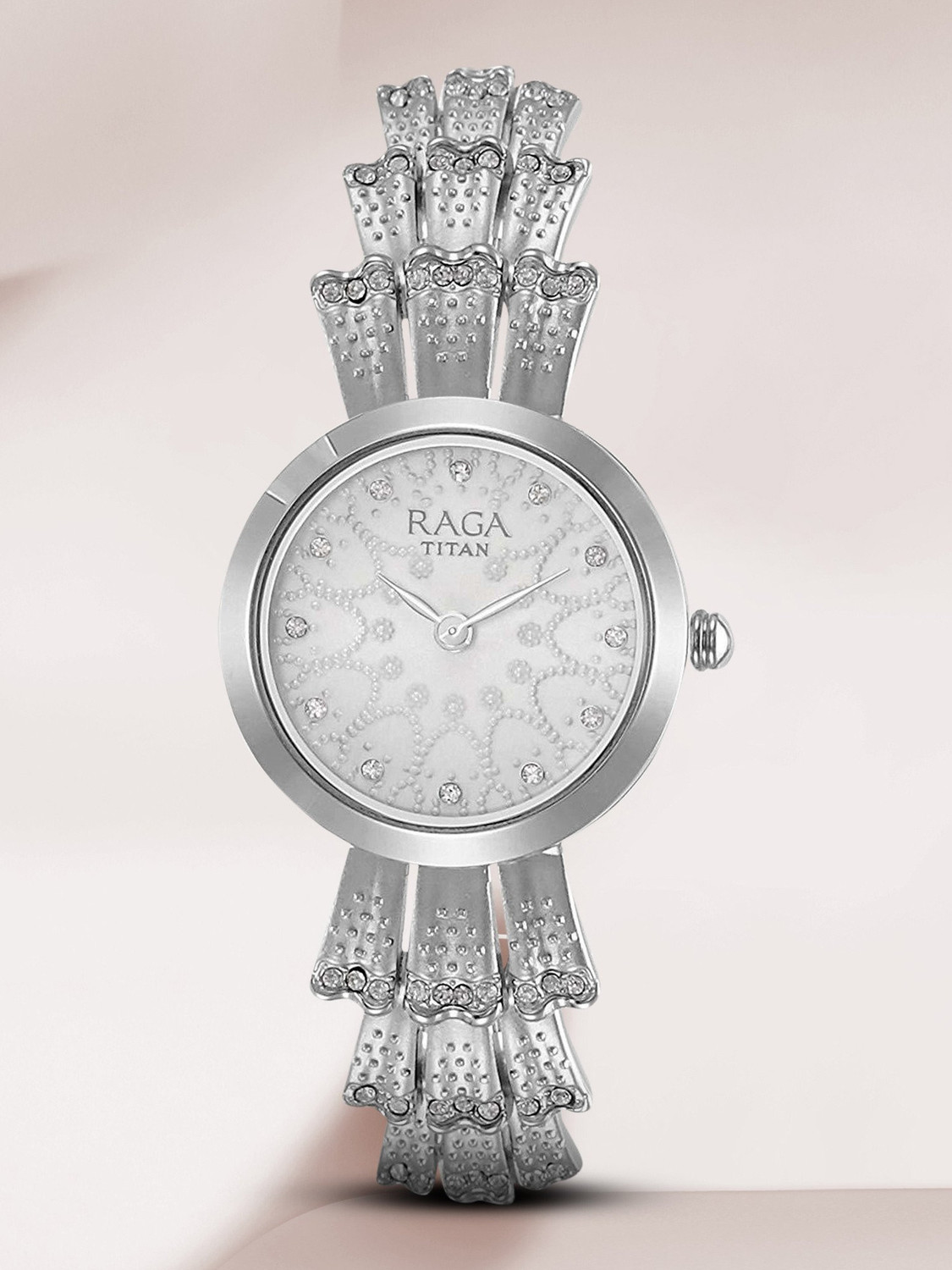 Image of Titan NK95044SM01 Raga Aurora Analog Watch - For Women