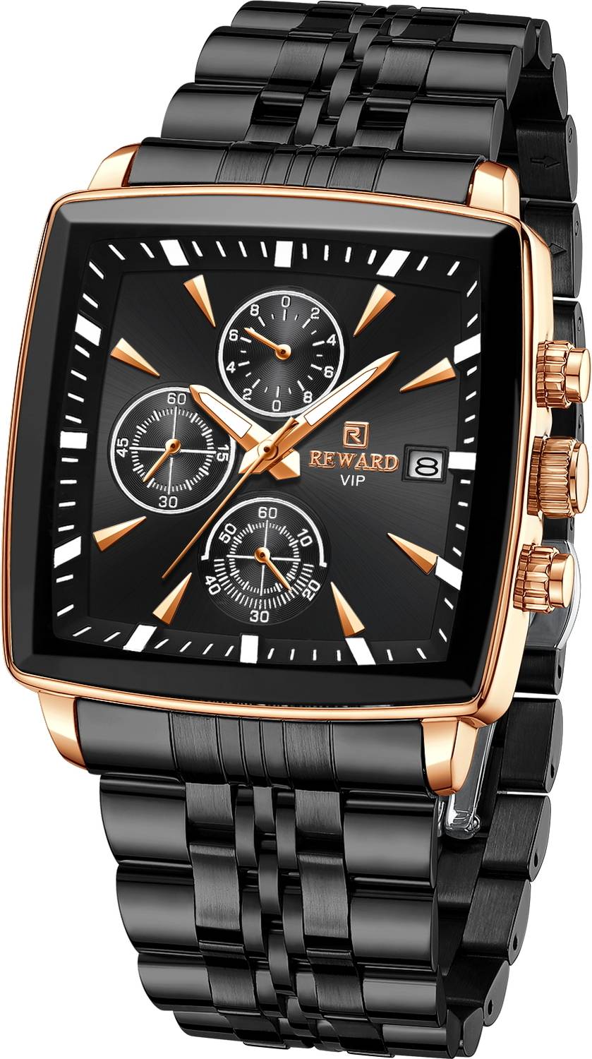 Reward RD81100M-X Analog Watch - Black - Image 5
