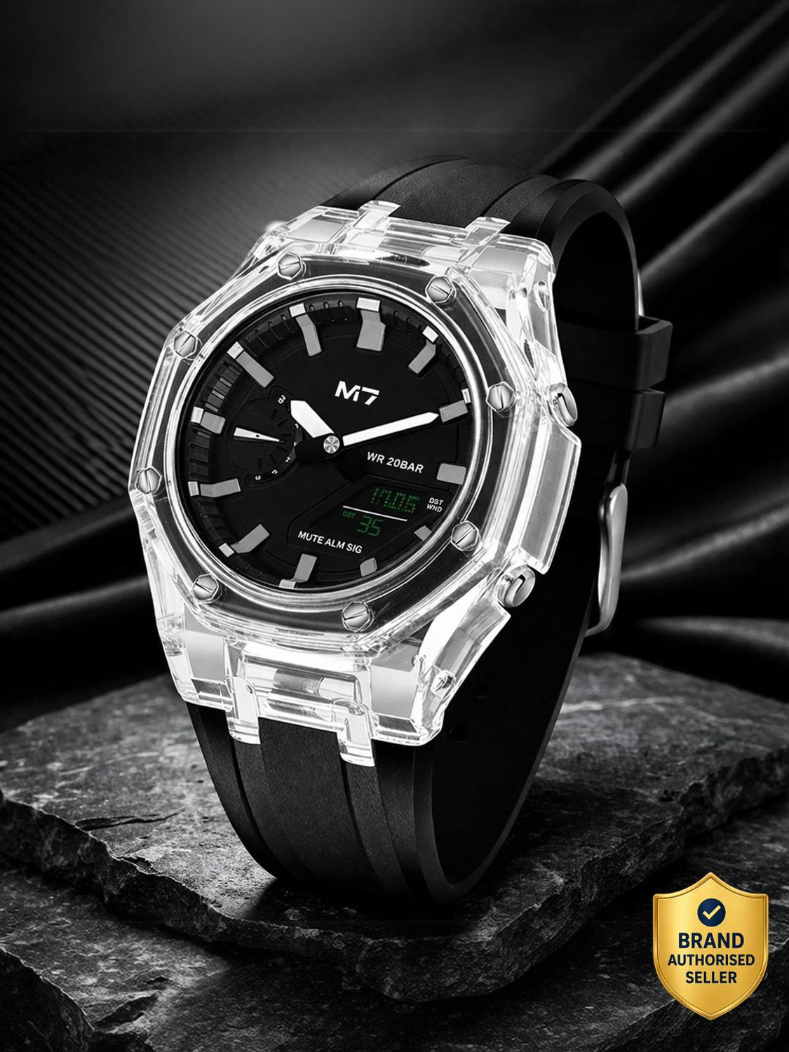 Image of M7 By Metronaut M7-2558 M7 Adventure Chrono Series Analog-Digital Watch - For Men