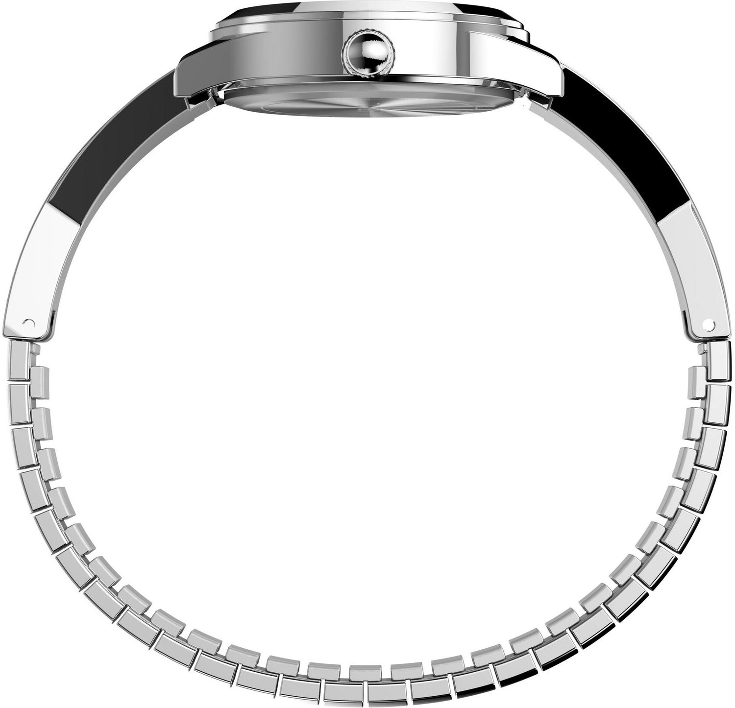 Image of TIMEX Round 25mm Silver Dial Analog Watch - For Women