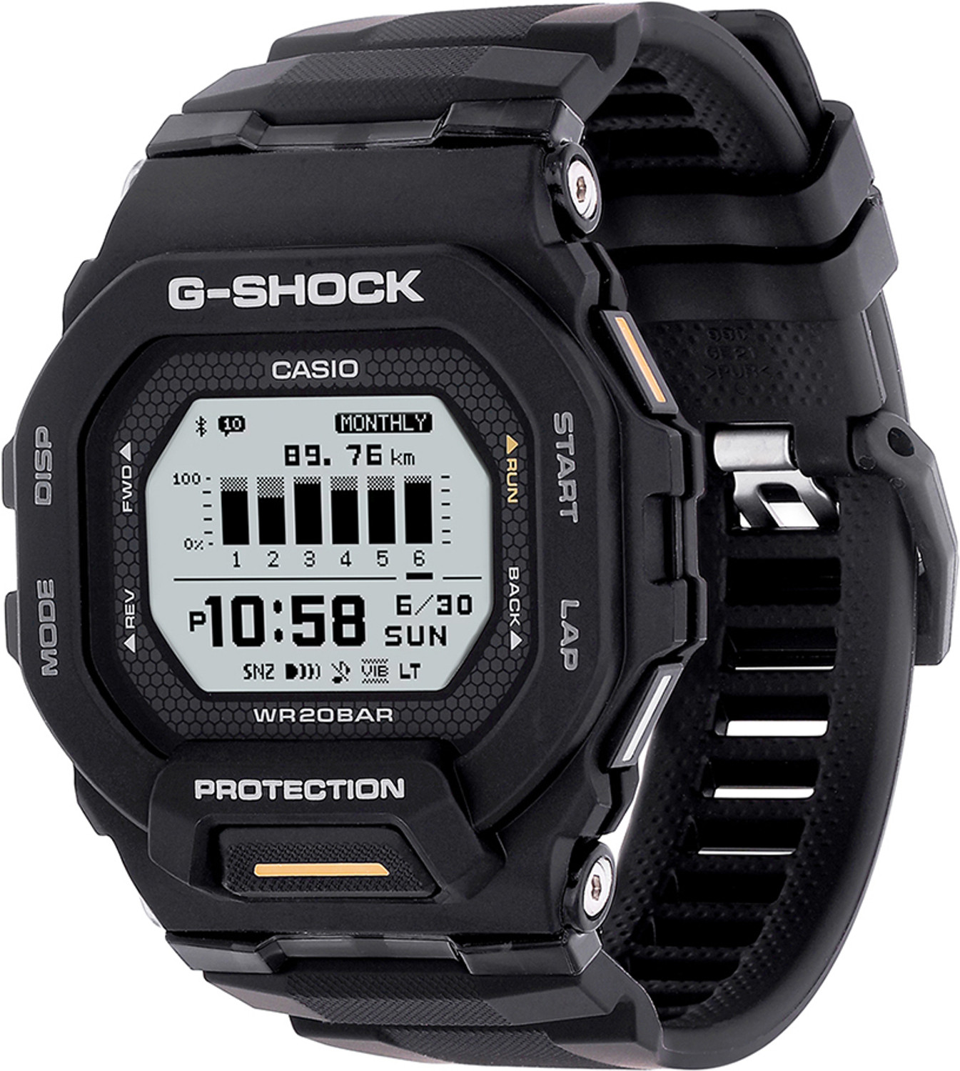 Image of CASIO GBD-200-1A1DR G-SHOCK Digital Watch - For Men