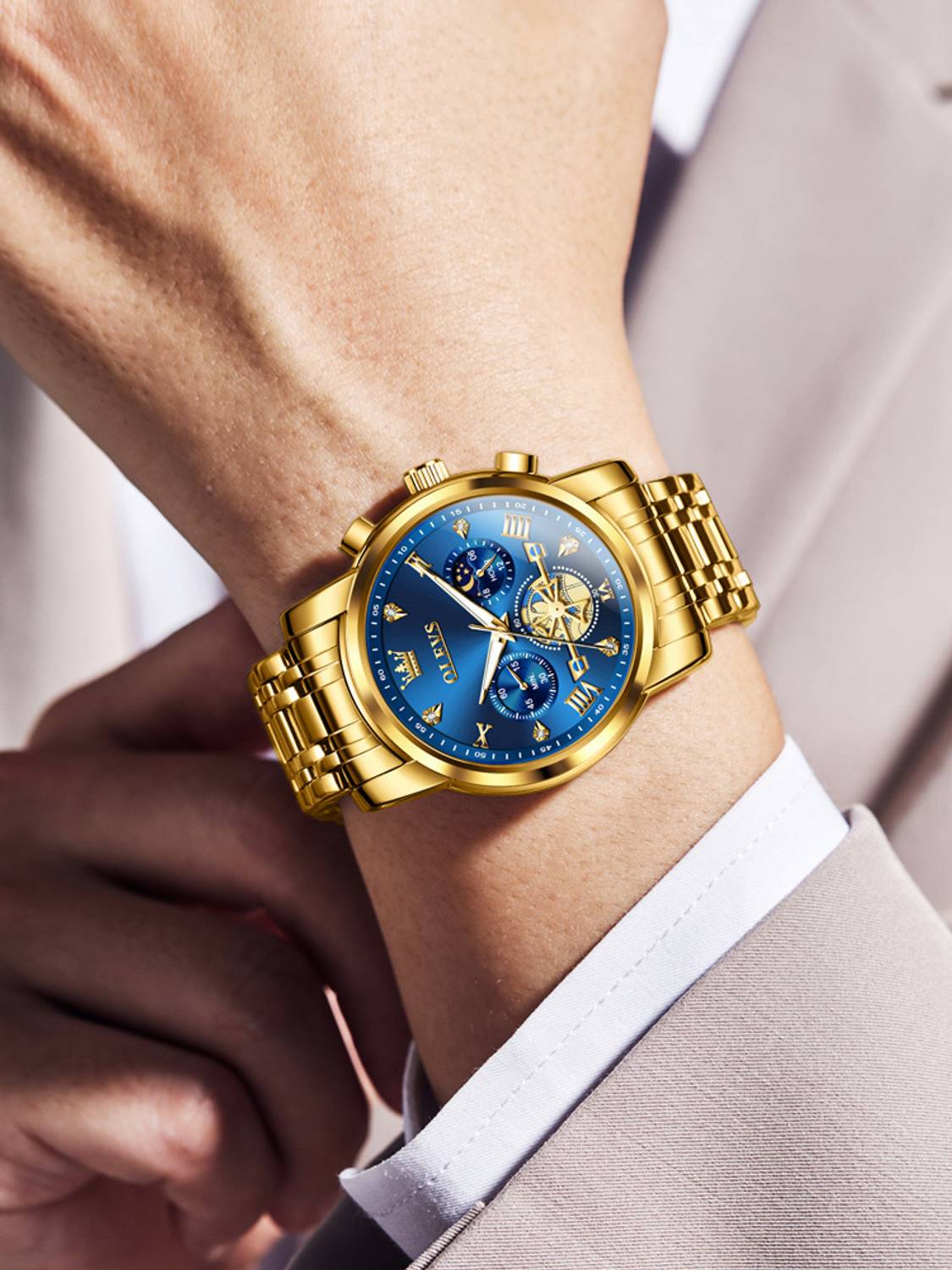 OLEVS Analog Watch - Men - Image 3