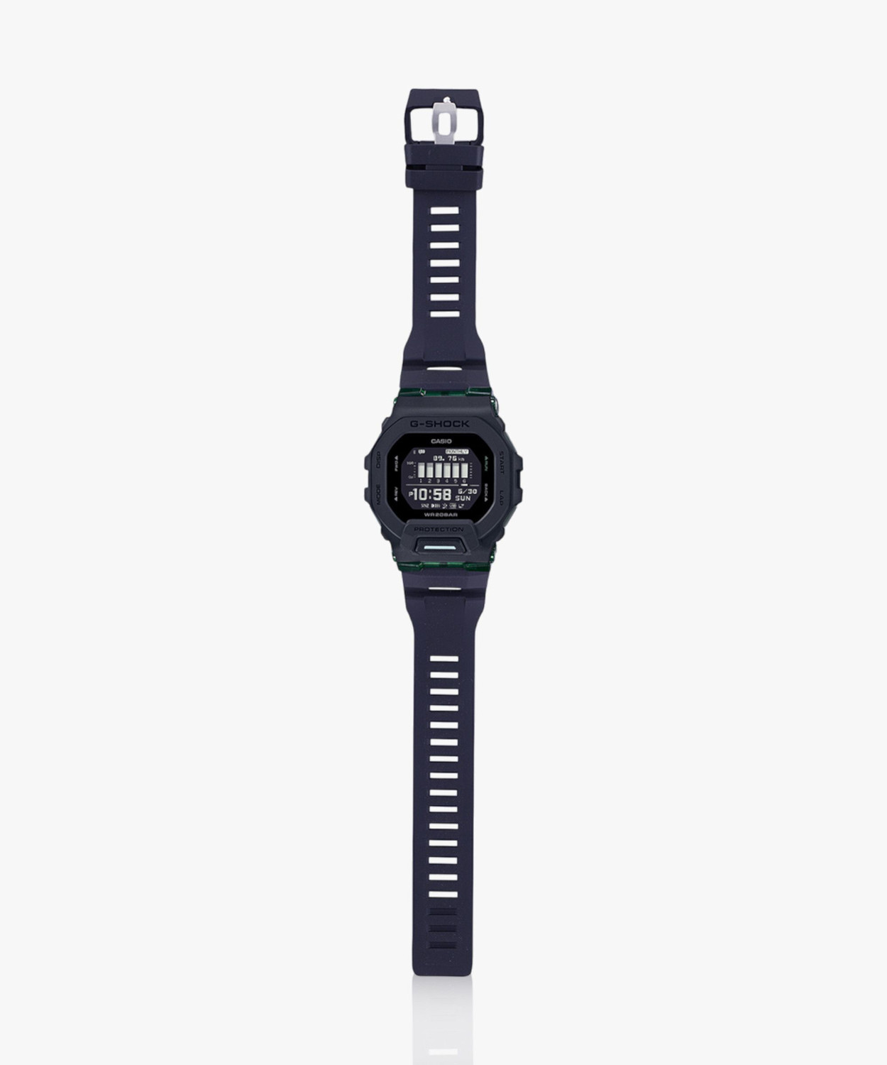 Image of CASIO GBD-200UU-1DR G-Shock Dial Black Resin Strap Digital Watch - For Men