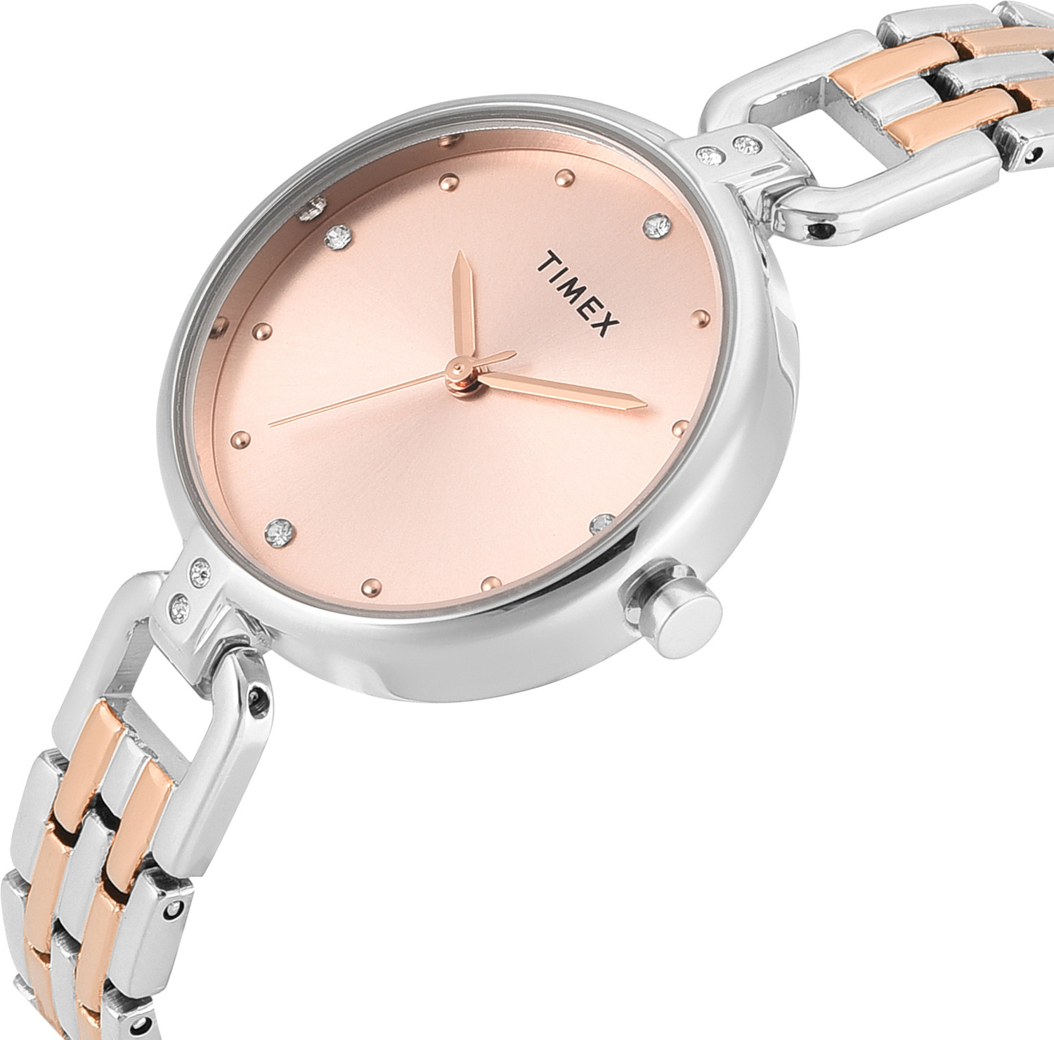 Image of TIMEX Rose Gold Dial Analog Watch - For Women