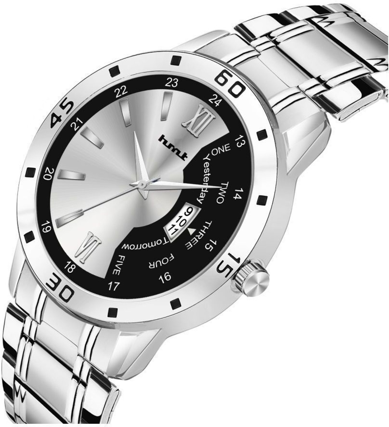 Image of HMT DLX HMT Date Functioning Chain Analog Watch - For Men