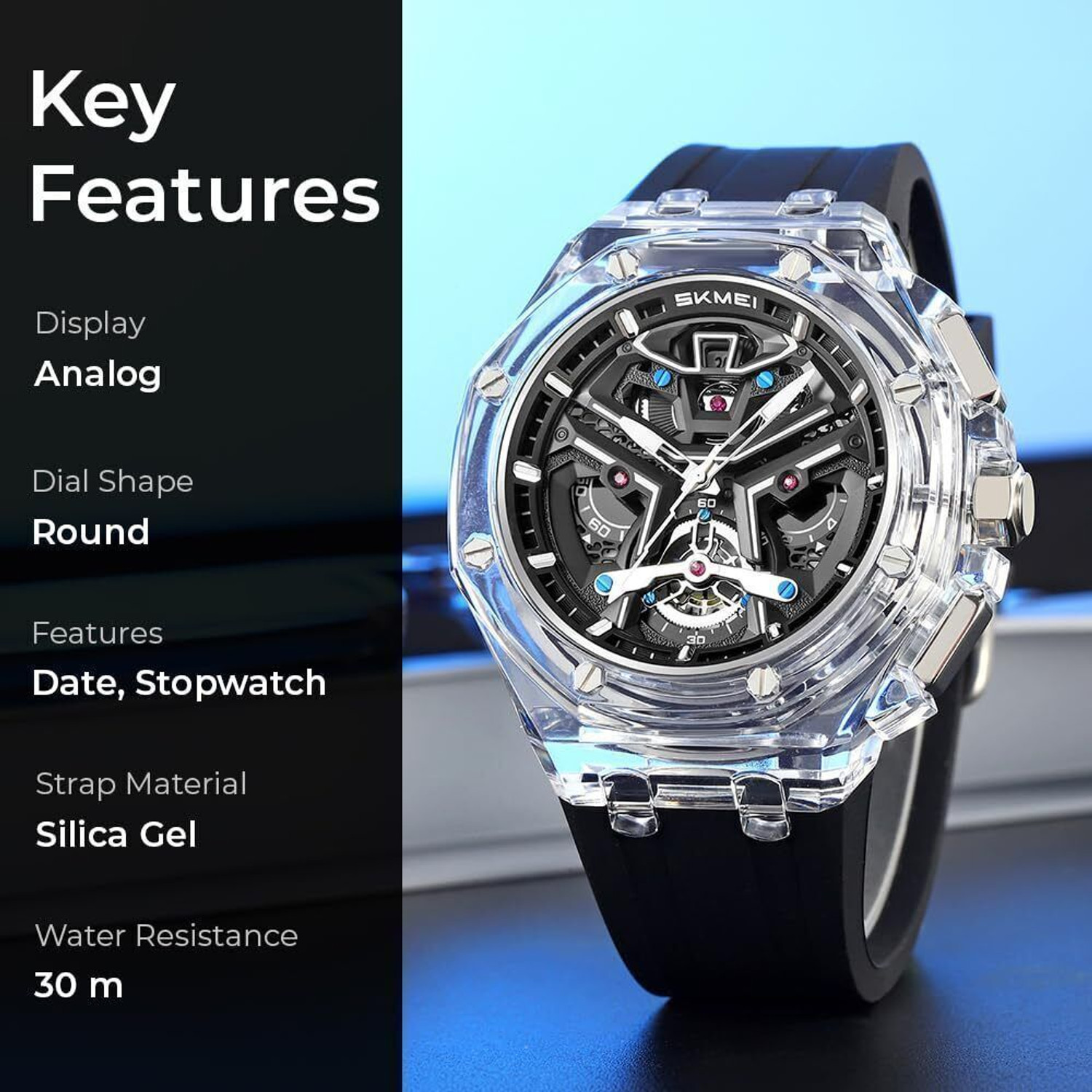 Image of SKMEI 2426WTBK Skmei Analog Watch - For Men