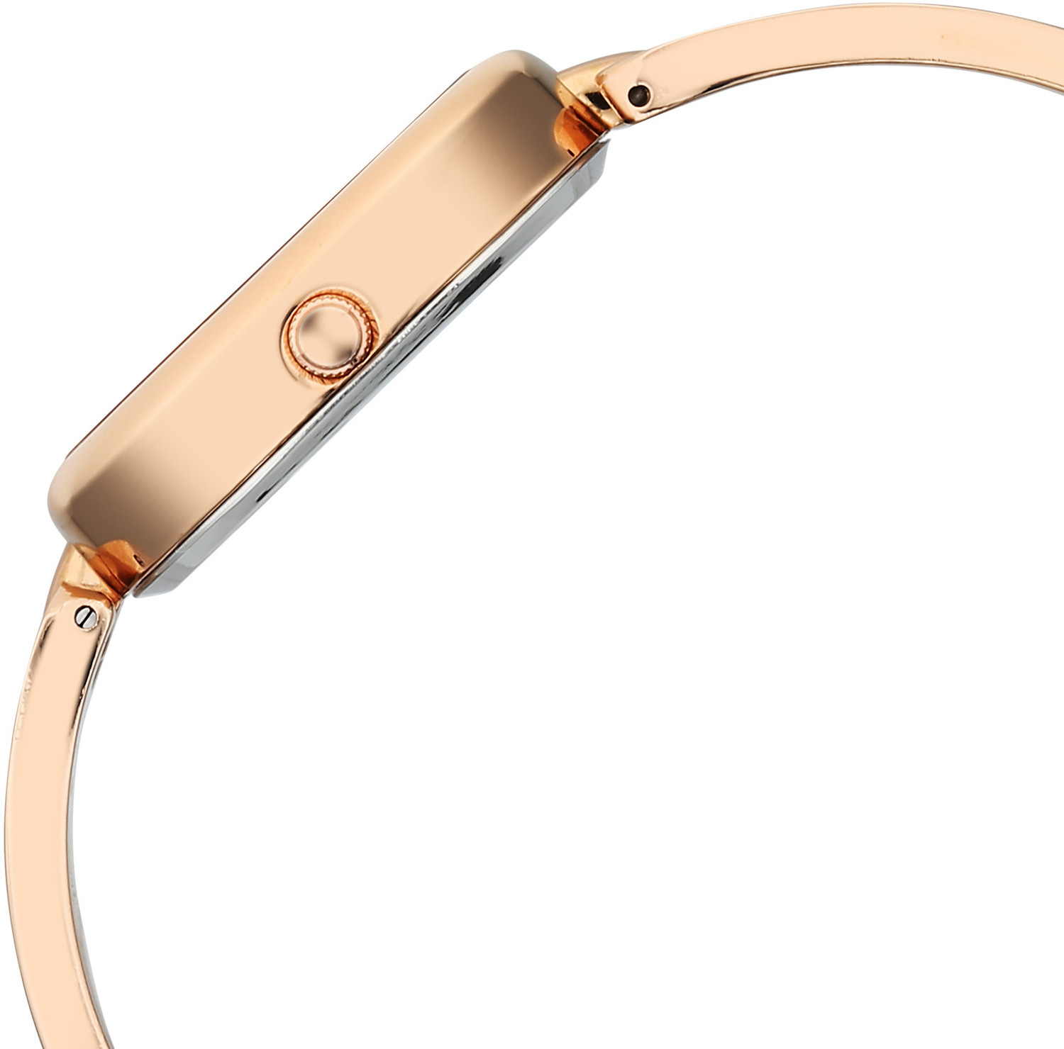 Image of Fastrack Vyb Diva Fastrack Vyb Diva Quartz Pink Dial Gold Strap Analog Watch - For Women