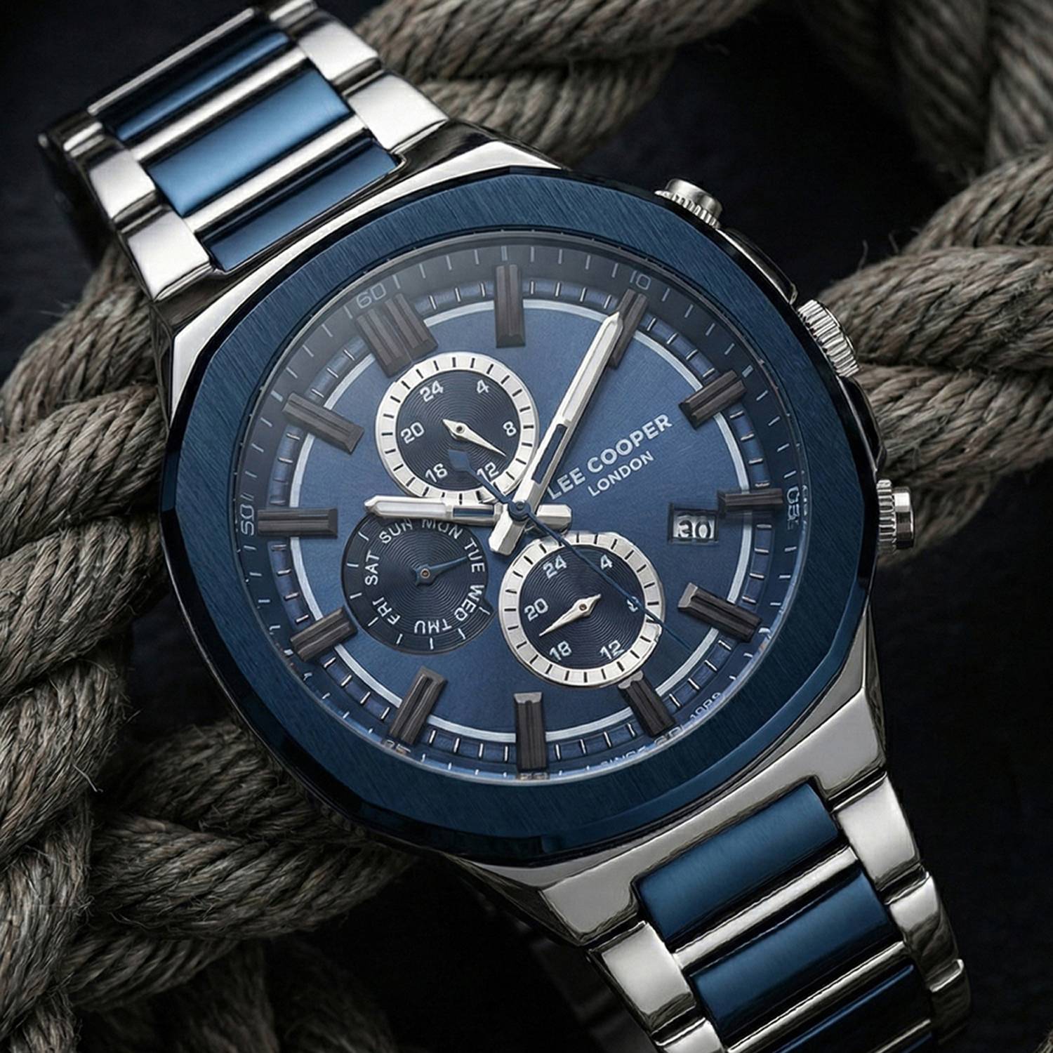 LEE COOPER Dual Time Analog Watch - For Men - Buy LEE COOPER Dual