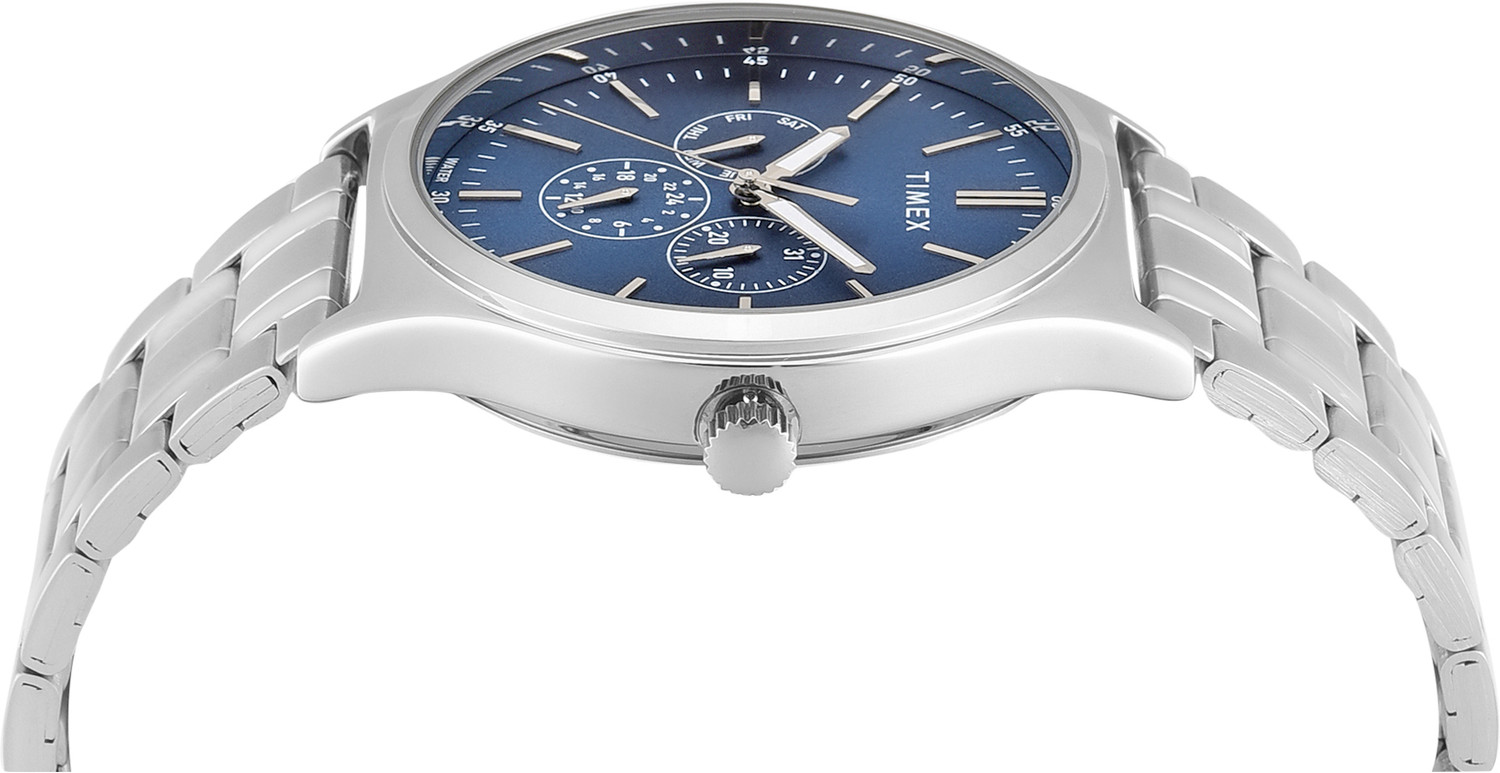 Image of TIMEX Multifunction Blue Dial Analog Watch - For Men