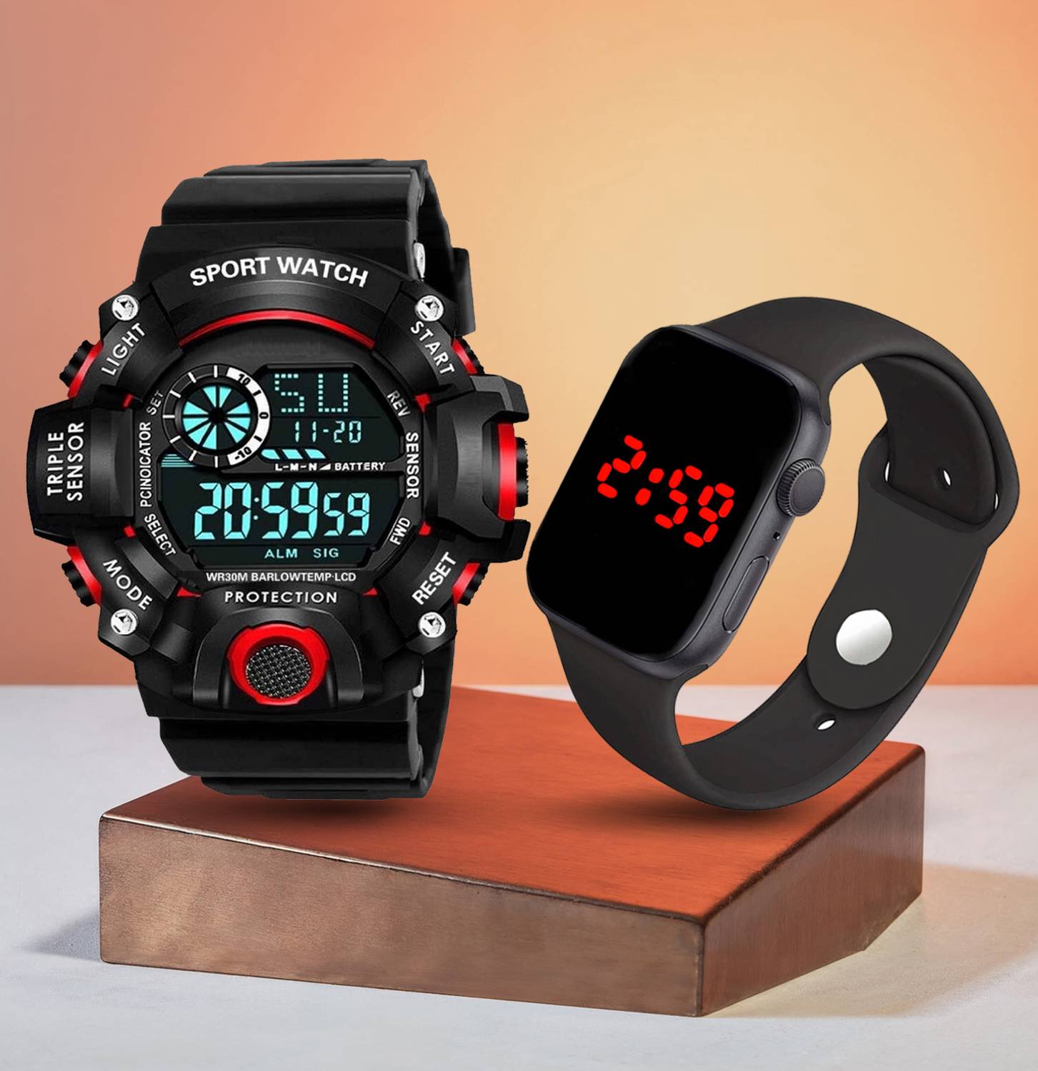 hala Digital Watch – For Men