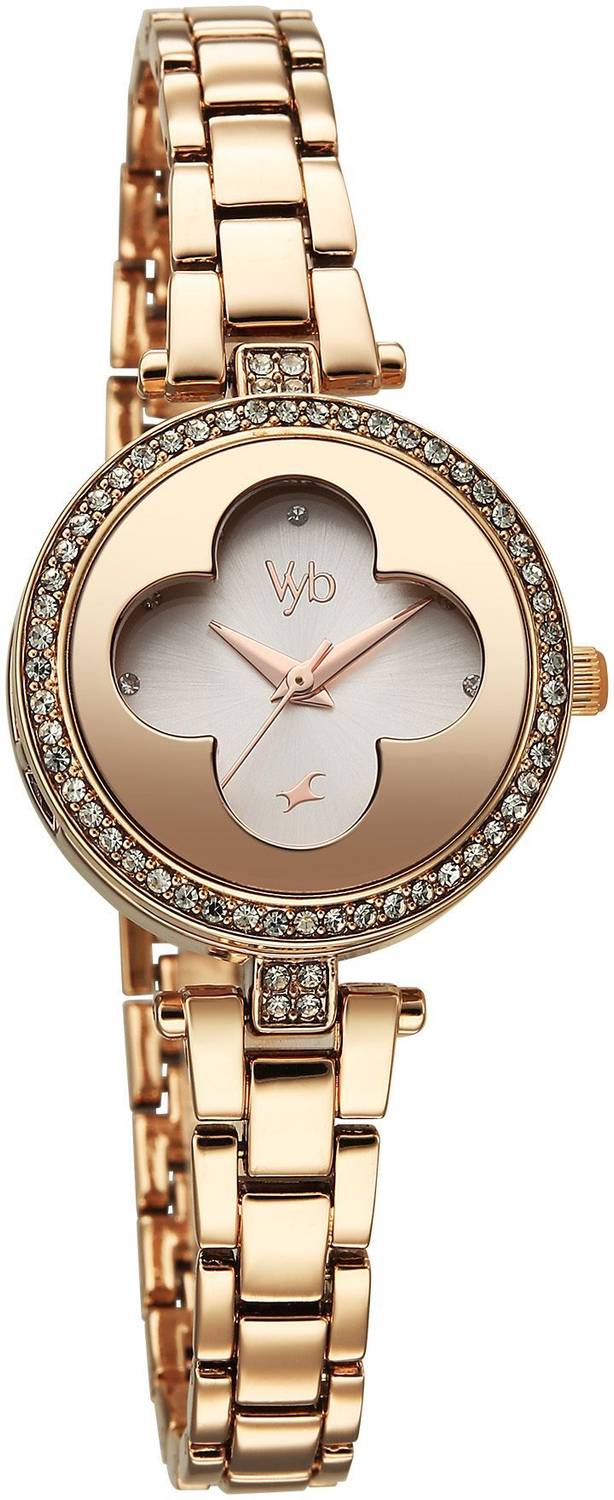 Fastrack Vyb Eclipse Quartz White Dial Women's Watch - Image 2