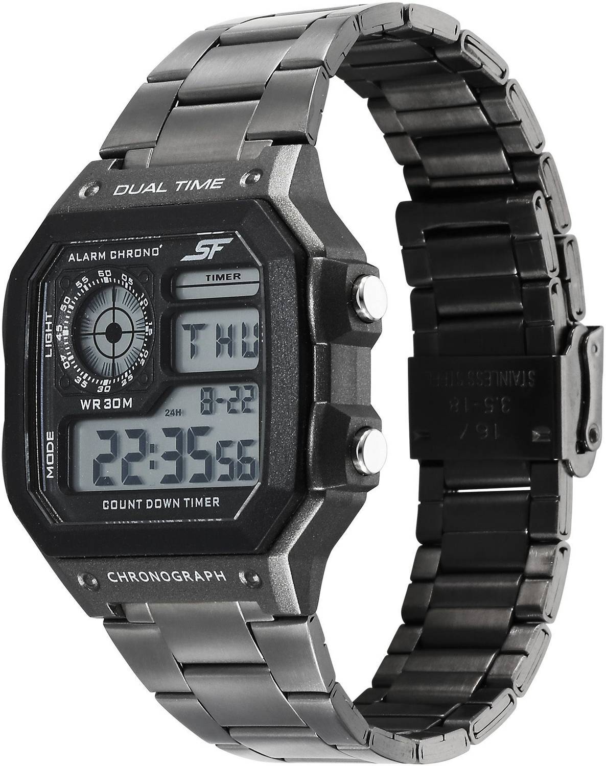 SONATA Hexa Metal Refresh Digital Watch - Image 3