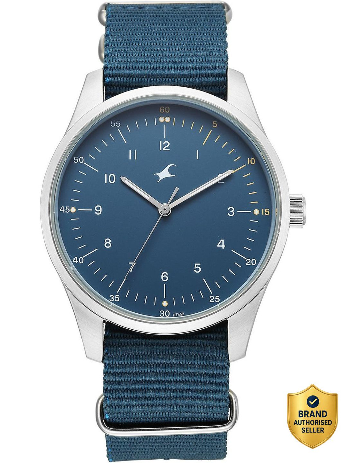 Image of Fastrack Stunners Fastrack Stunners XI Quartz Blue Dial Blue Nylon /NATO Strap Analog Watch - For Men