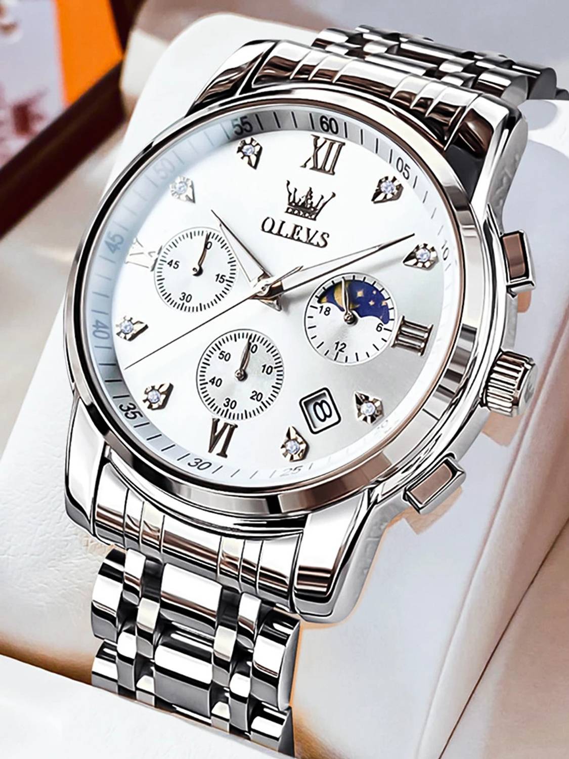 OLEVS Analog Watch - For Men - Image 1