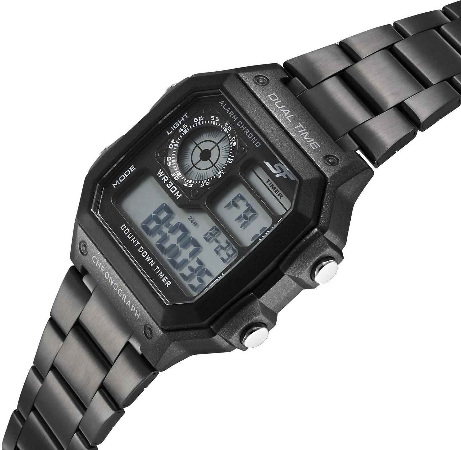 SONATA Hexa Metal Refresh Digital Watch - Image 2