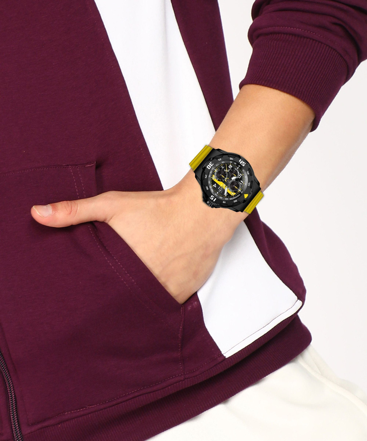 Image of INVICTA 46402 Coalition Forces Multicolour Dial Analog Watch - For Men