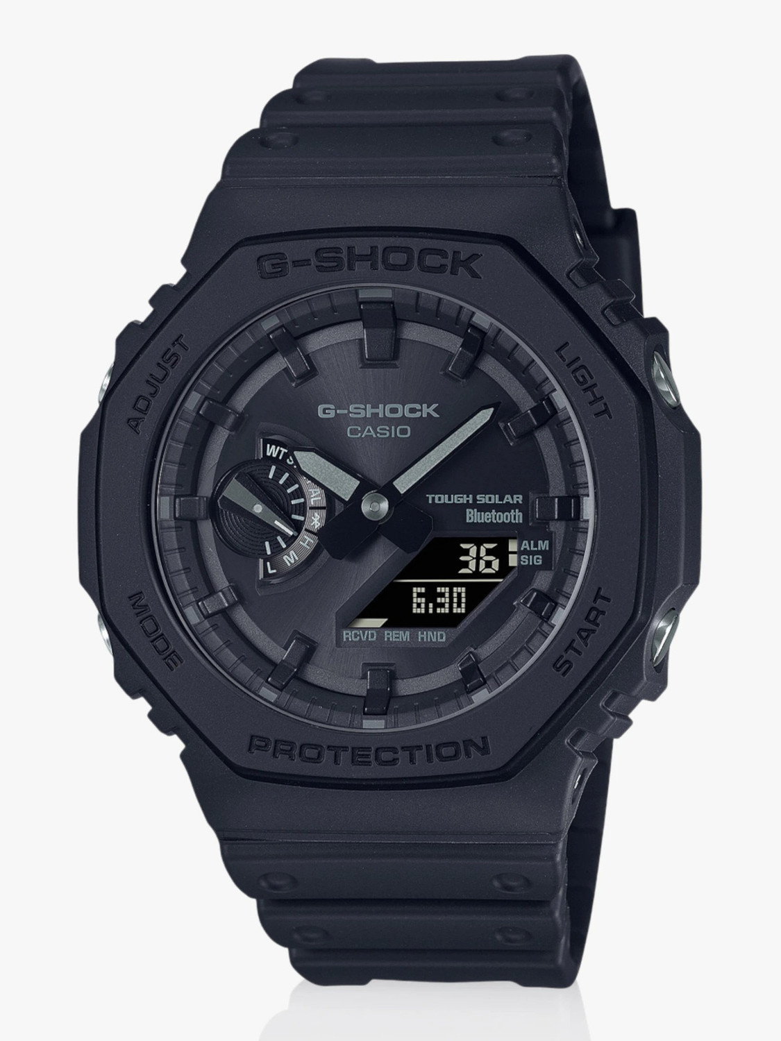 Image of CASIO GA-B2100-1A1DR G-Shock Black Dial Resin Strap Analog-Digital Watch - For Men