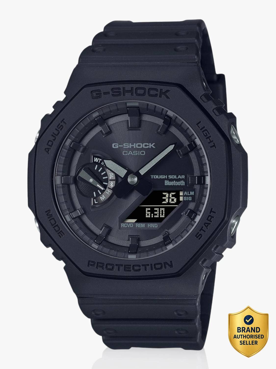 CASIO GA-B2100-1A1DR G-Shock Black Dial Resin Strap Analog-Digital Watch - For Men
