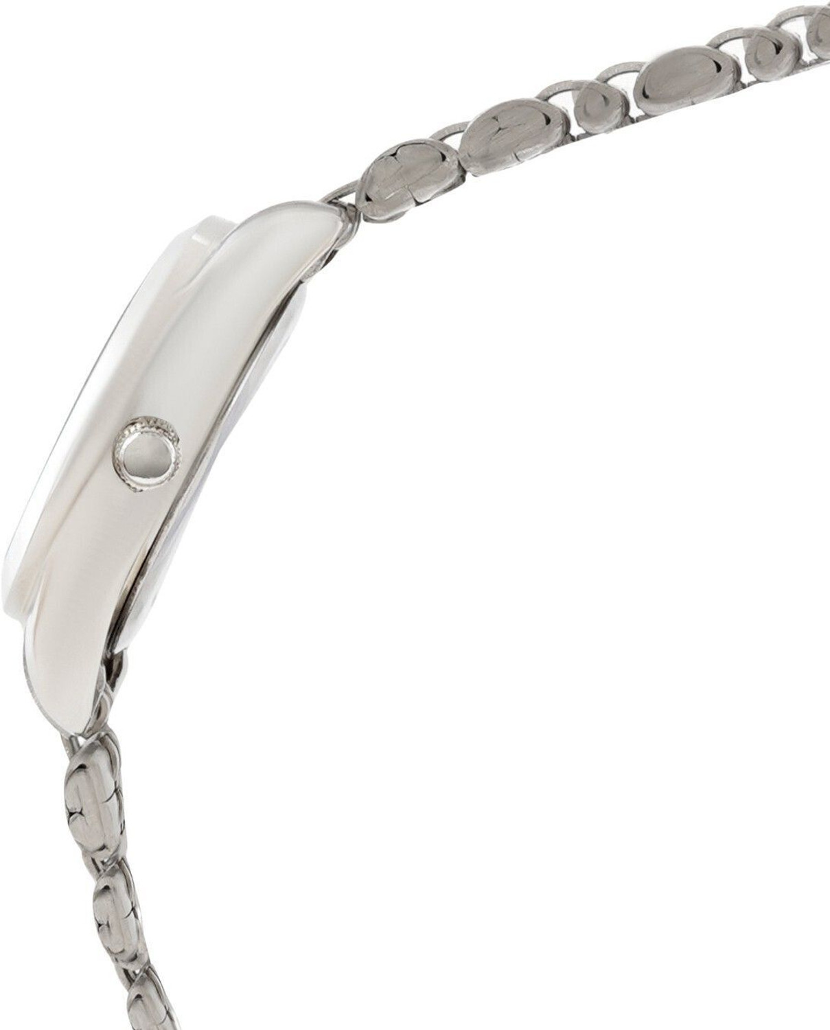 Image of Joker & Witch London White Dial Silver Metallic Link Strap Analog Women's Watch Analog Watch - For Women