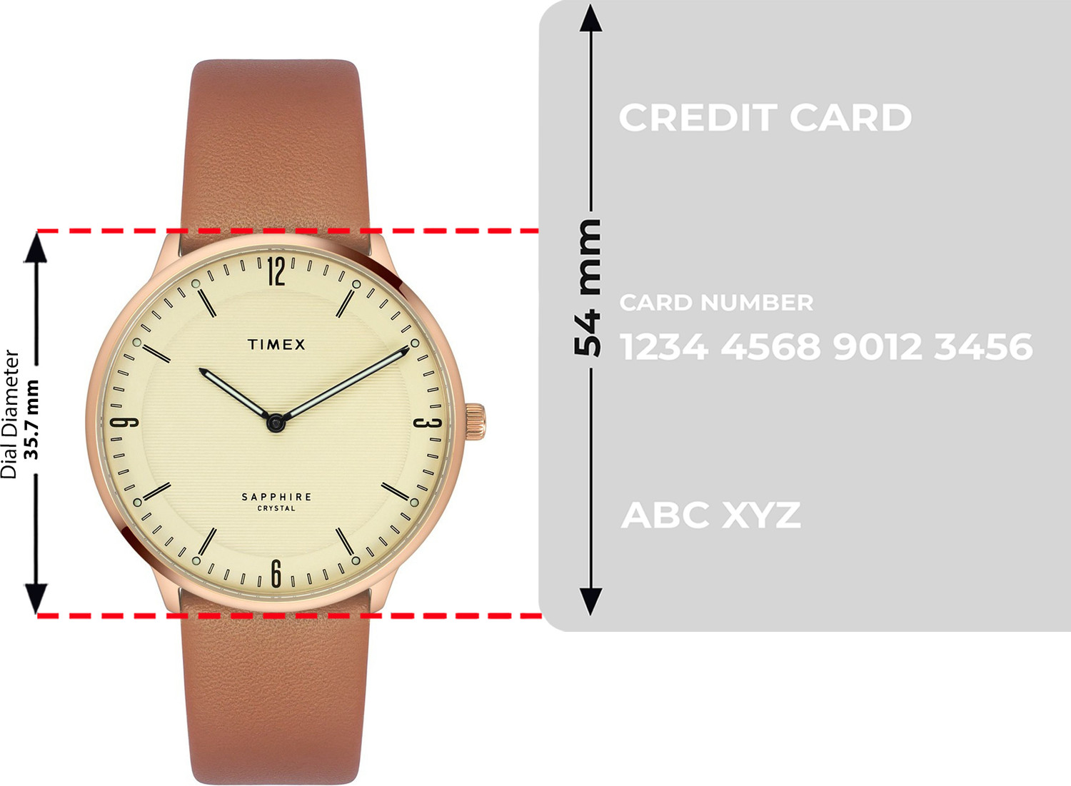 Image of TIMEX Casual Watch Round 40mm Beige Dial Analog Watch - For Men