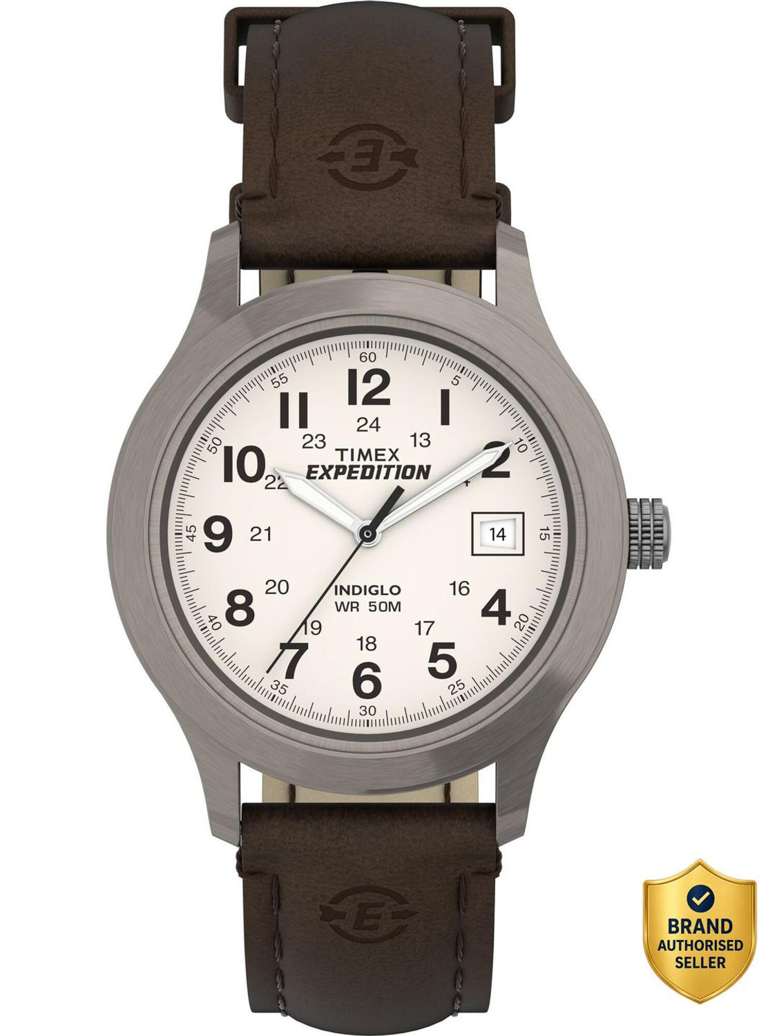 TIMEX Round 37mm Natural Dial Analog Watch  - For Men