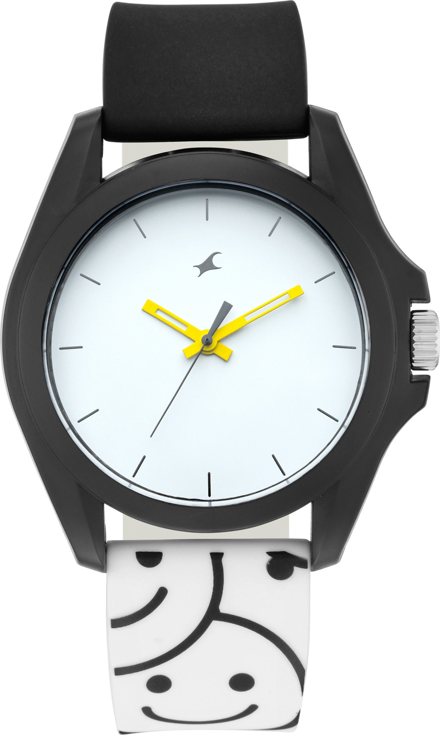 Image of Fastrack 68011PP05W TEES -Hashtag Analog Watch - For Men & Women