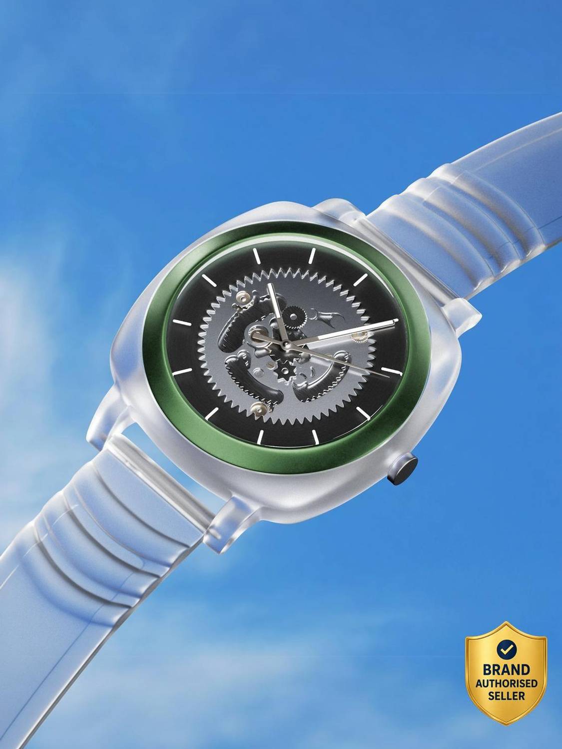 Fastrack Hype Transparent Bare Analog Watch