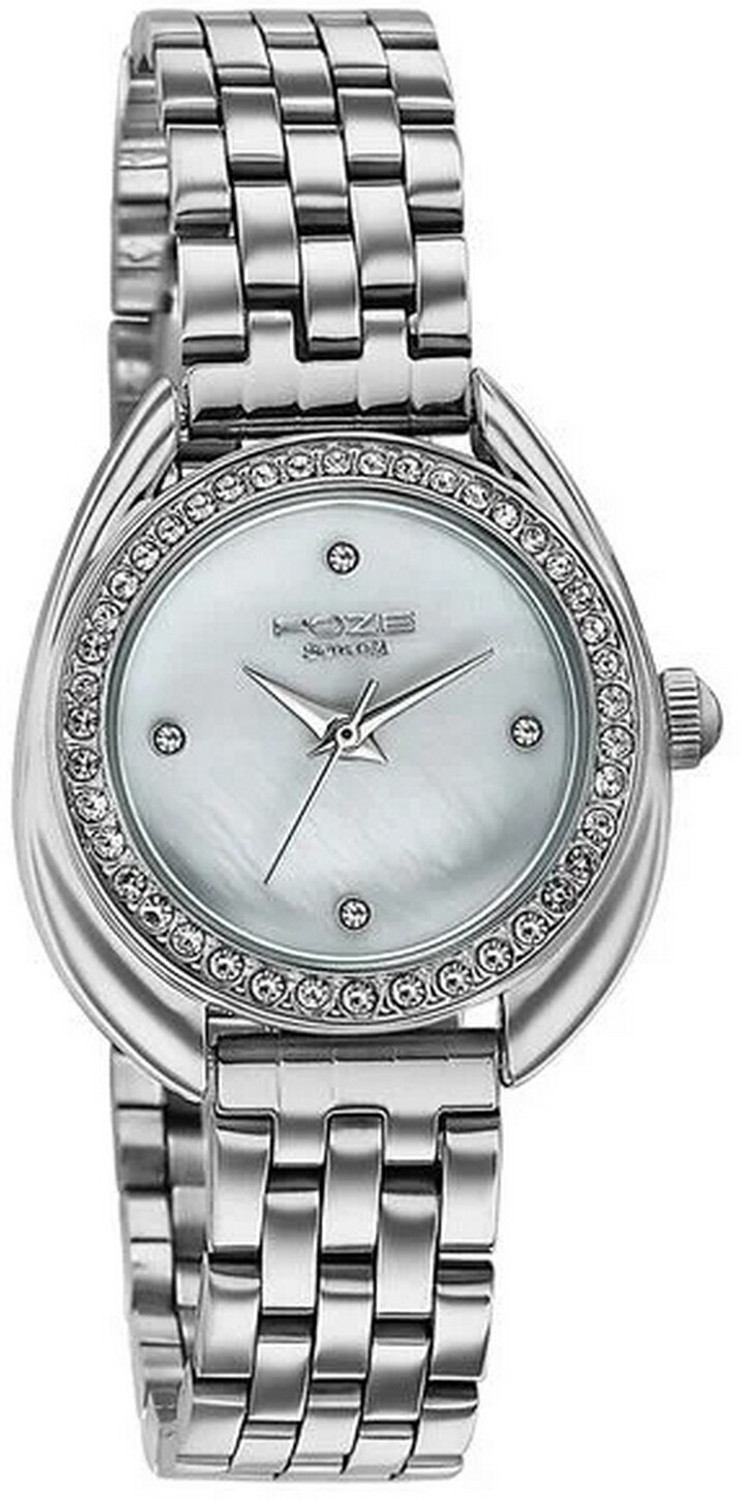 Image of SONATA Poze 7 Sonata Poze 7 White MOP Dial Silver Sheet Metal Strap Analog Watch - For Women