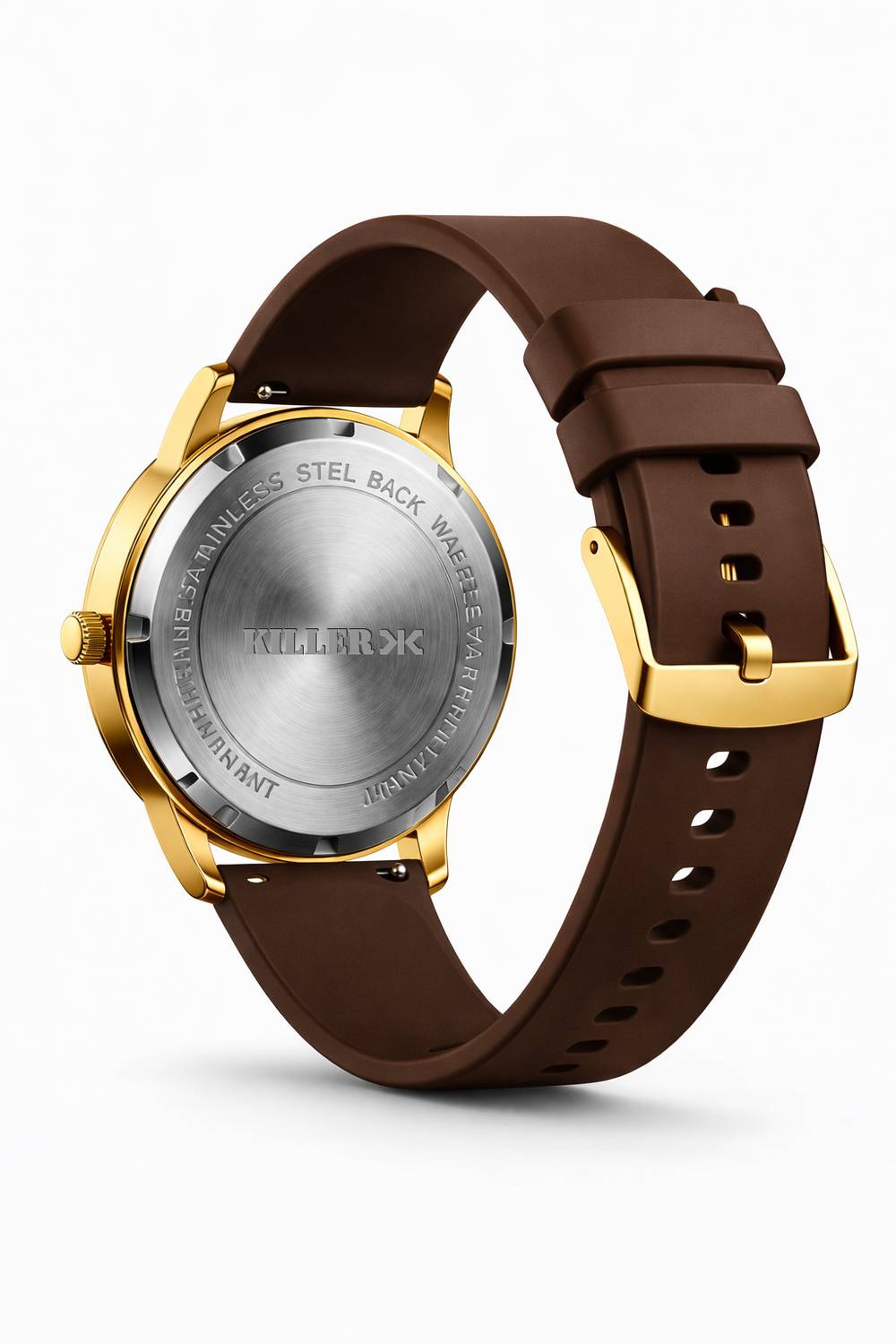 KILLER Gold & Green Minimalist Watch - Image 4