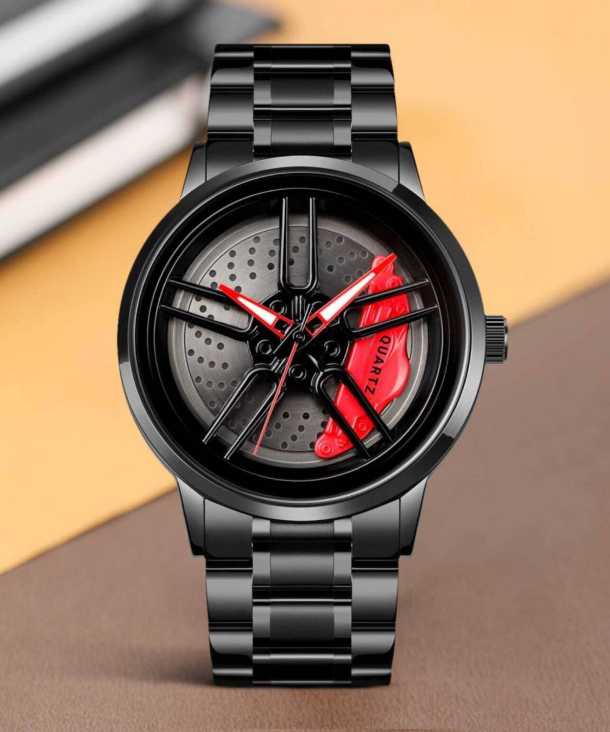 BLOBS Analog Watch - Men Red - Image 4