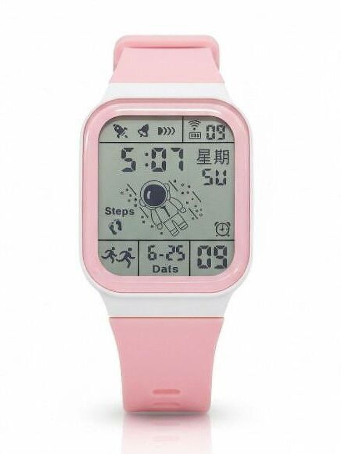 Image of Next INN P1 Kids Digital Watch Premium Design,30M Water Resistant, LED Display with Day Date Digital Watch - For Girls