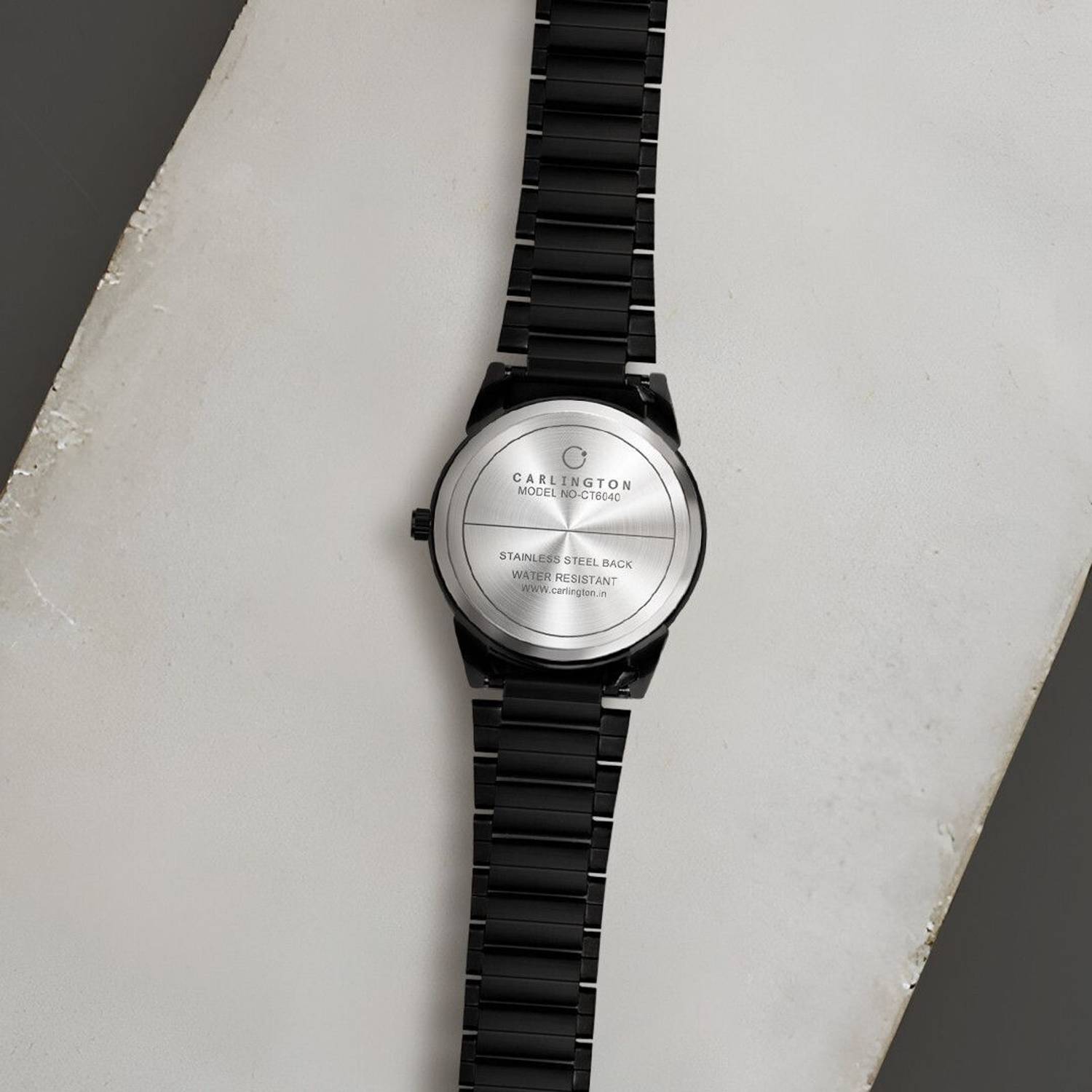 Carlington Premium Self Adjustable Stainless Steel Watch - Image 2
