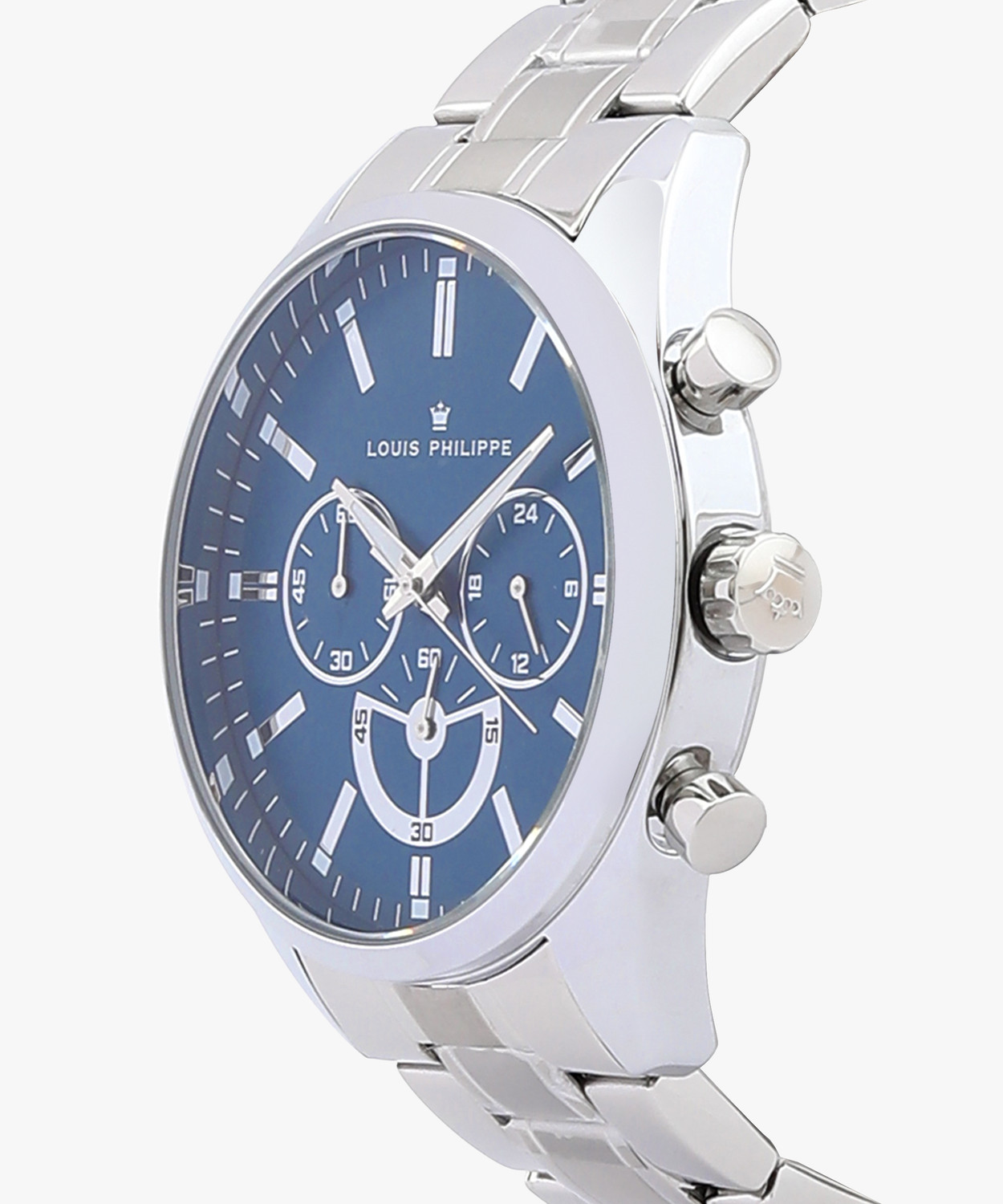 Image of Louis Philippe Chronograph Blue Dial Analog Watch Analog Watch - For Men