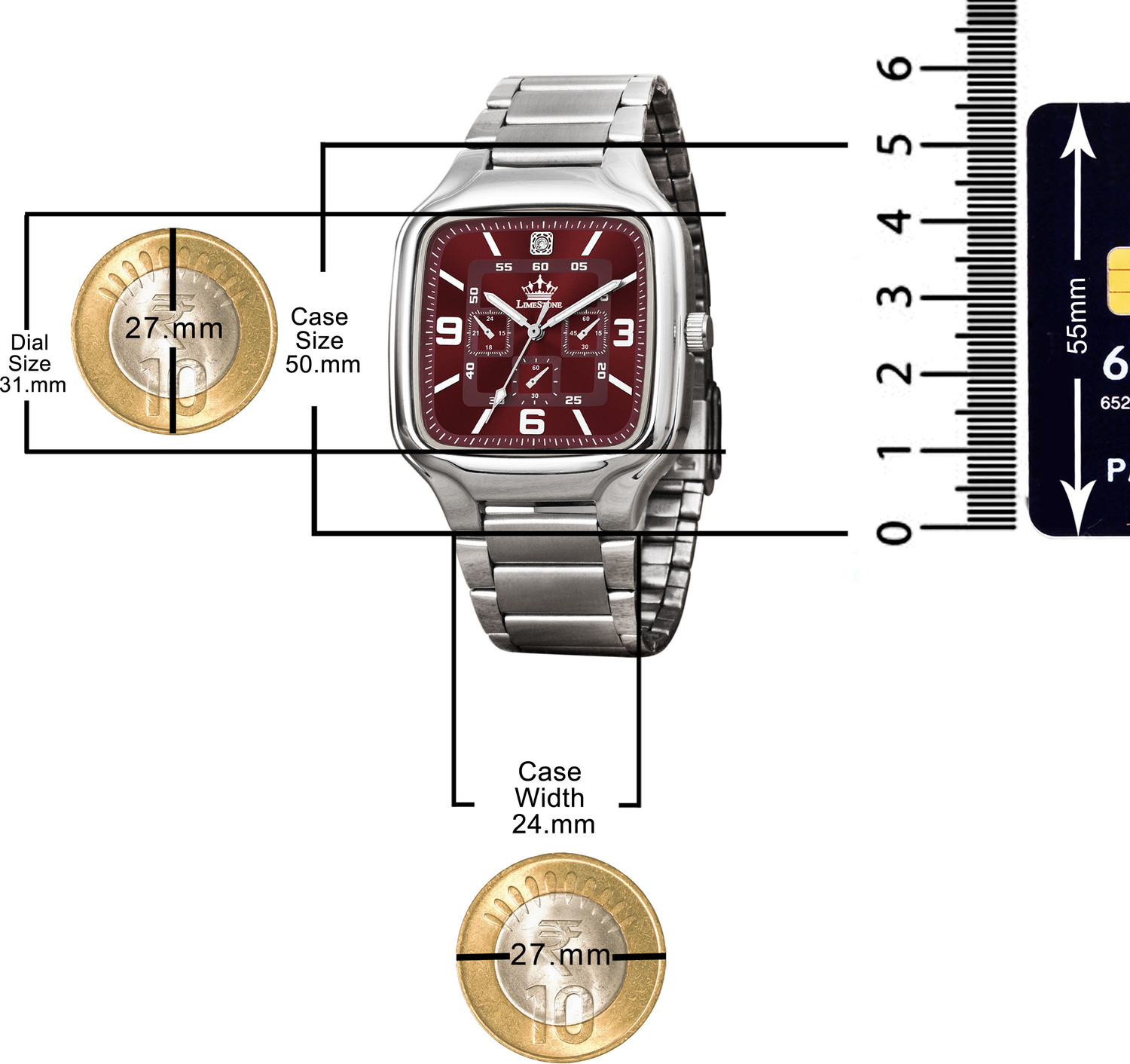 Image of LIMESTONE Analog Watch - For Men