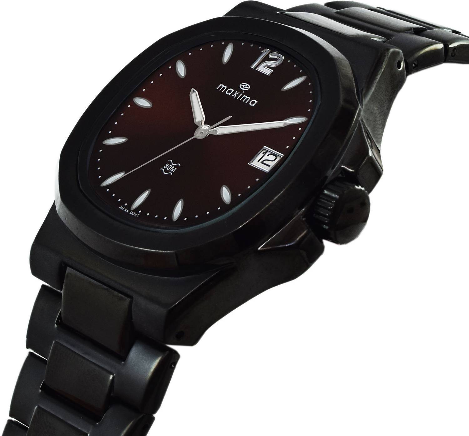 MAXIMA Apex Collection Black Analog Watch - Men - Image 3