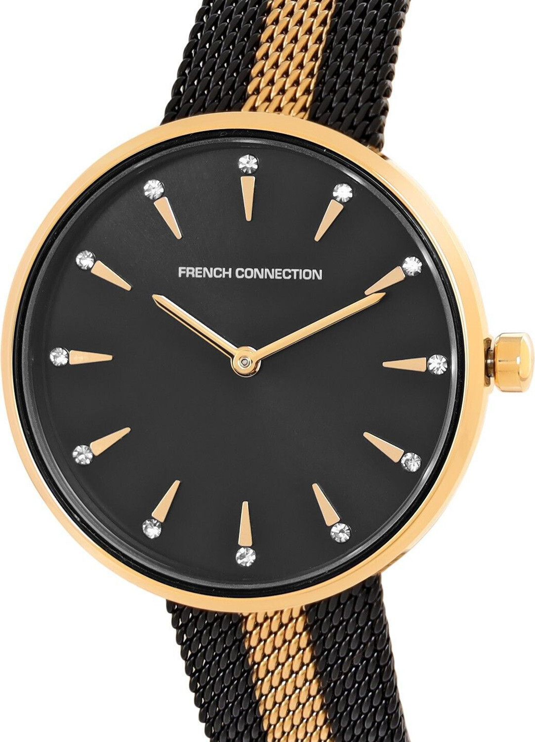Image of French Connection French Connection Women Black Analogue Watch -FCL22-B Analog Watch - For Women