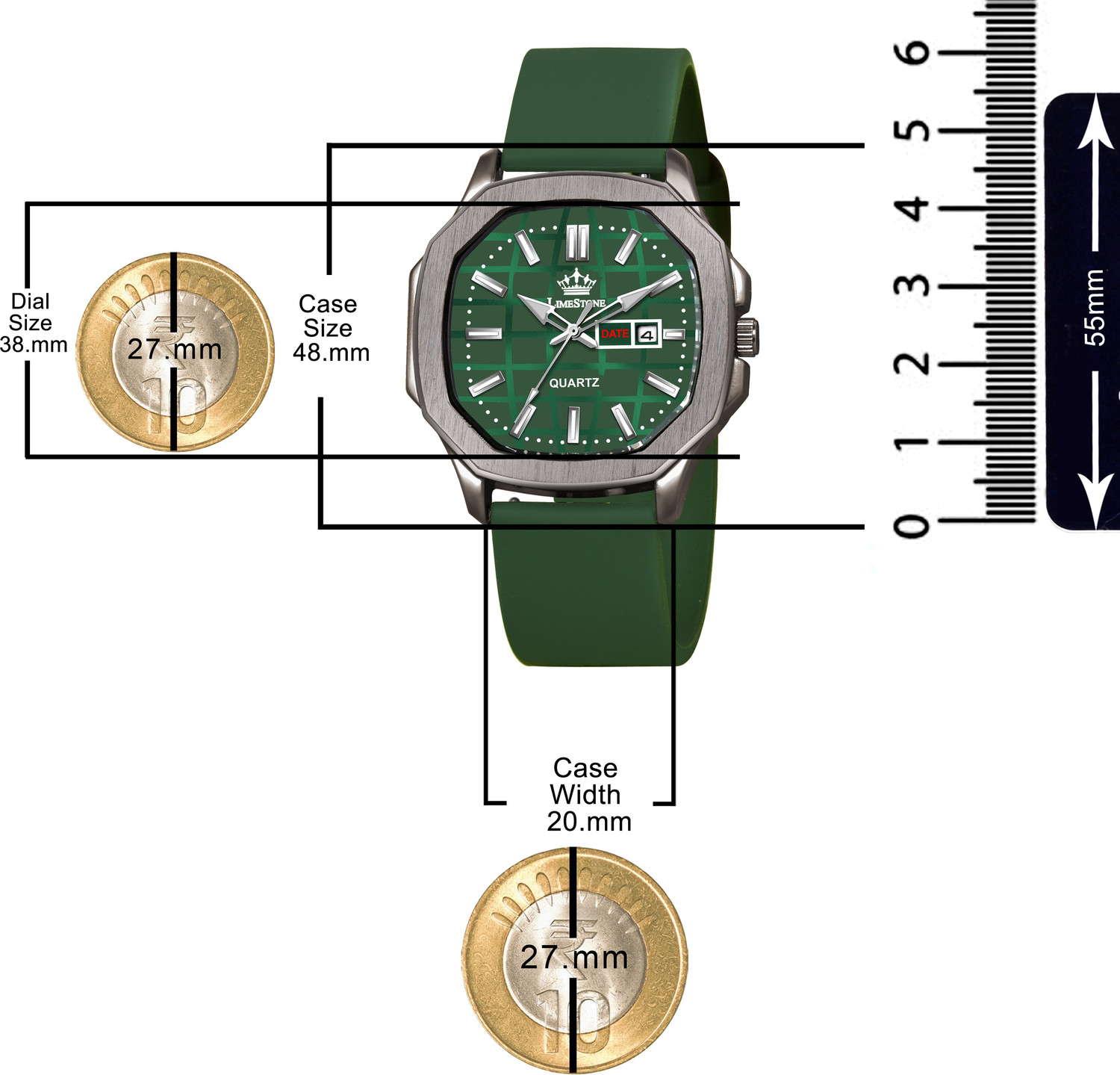 Image of LIMESTONE Analog Watch - For Men