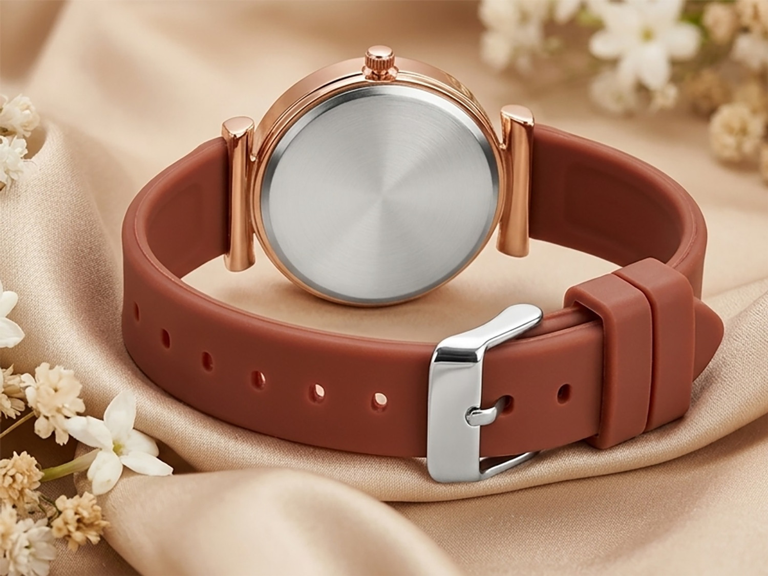 Image of Praizy Times DB Silicon Watch Silicon Strap Premium Watch For Women Analog Watch - For Women