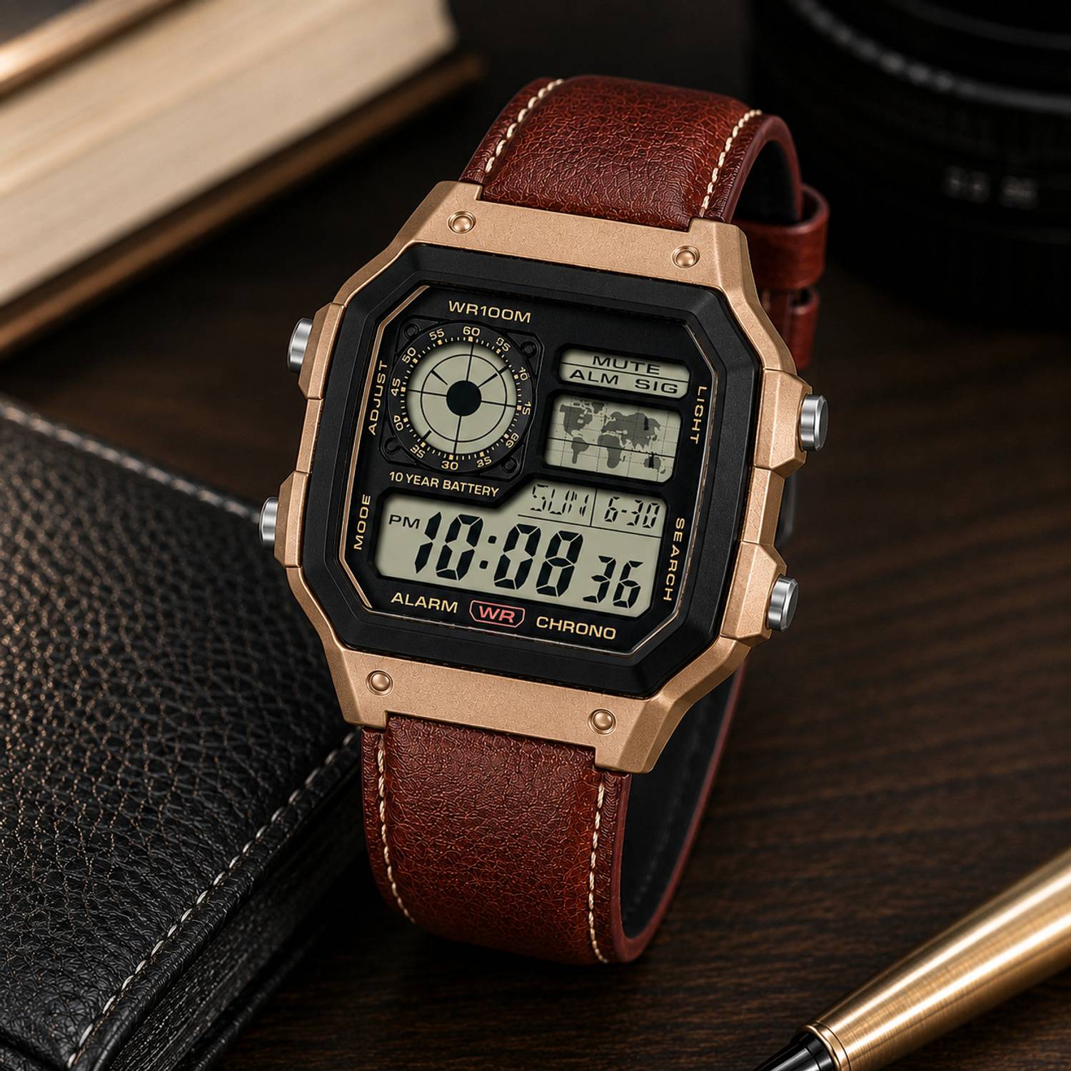 Venus Men Digital Watch - Image 1